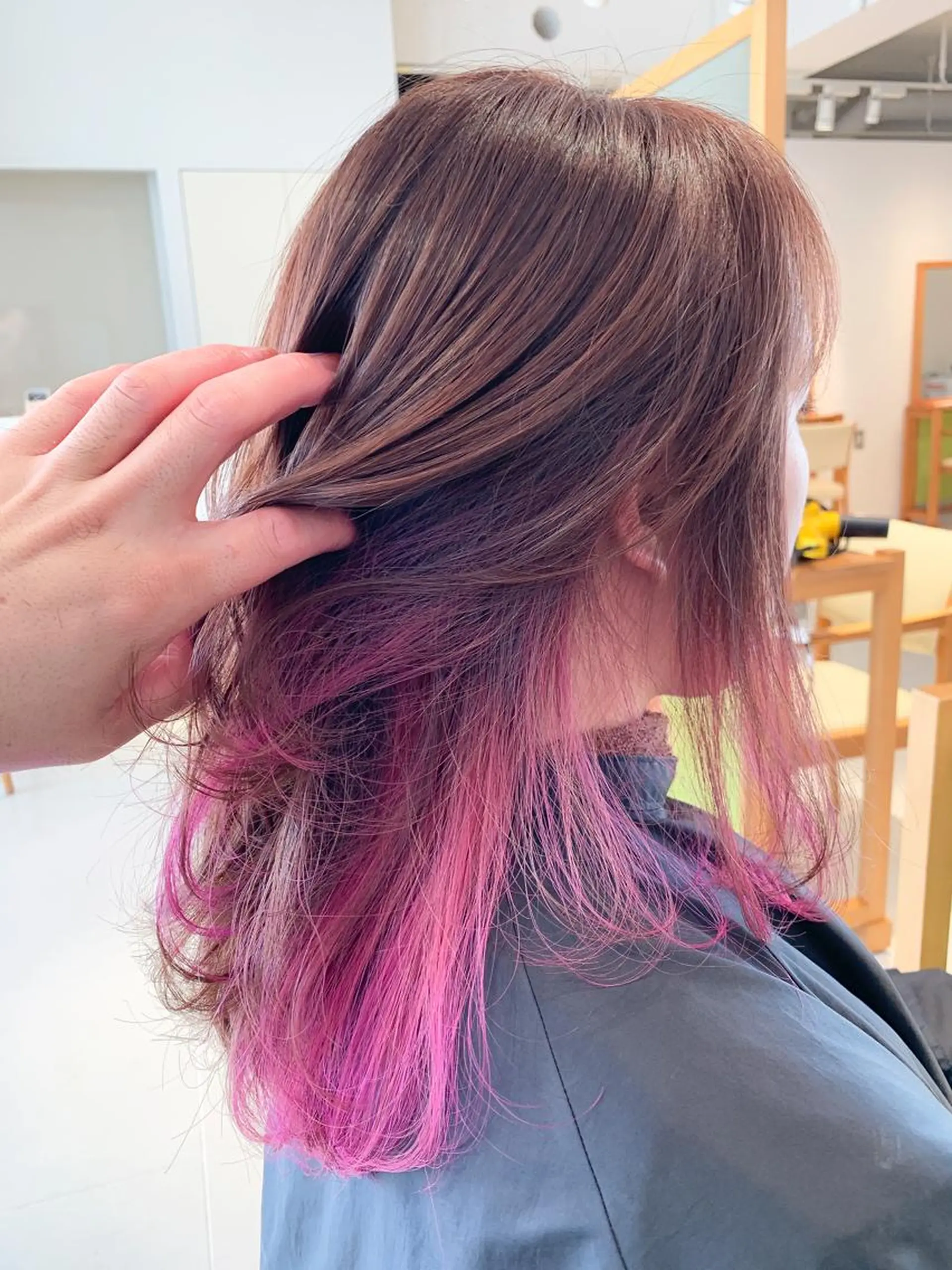 セミロング カラー 新宿徒歩5分 透明感カラーのその他イメージ