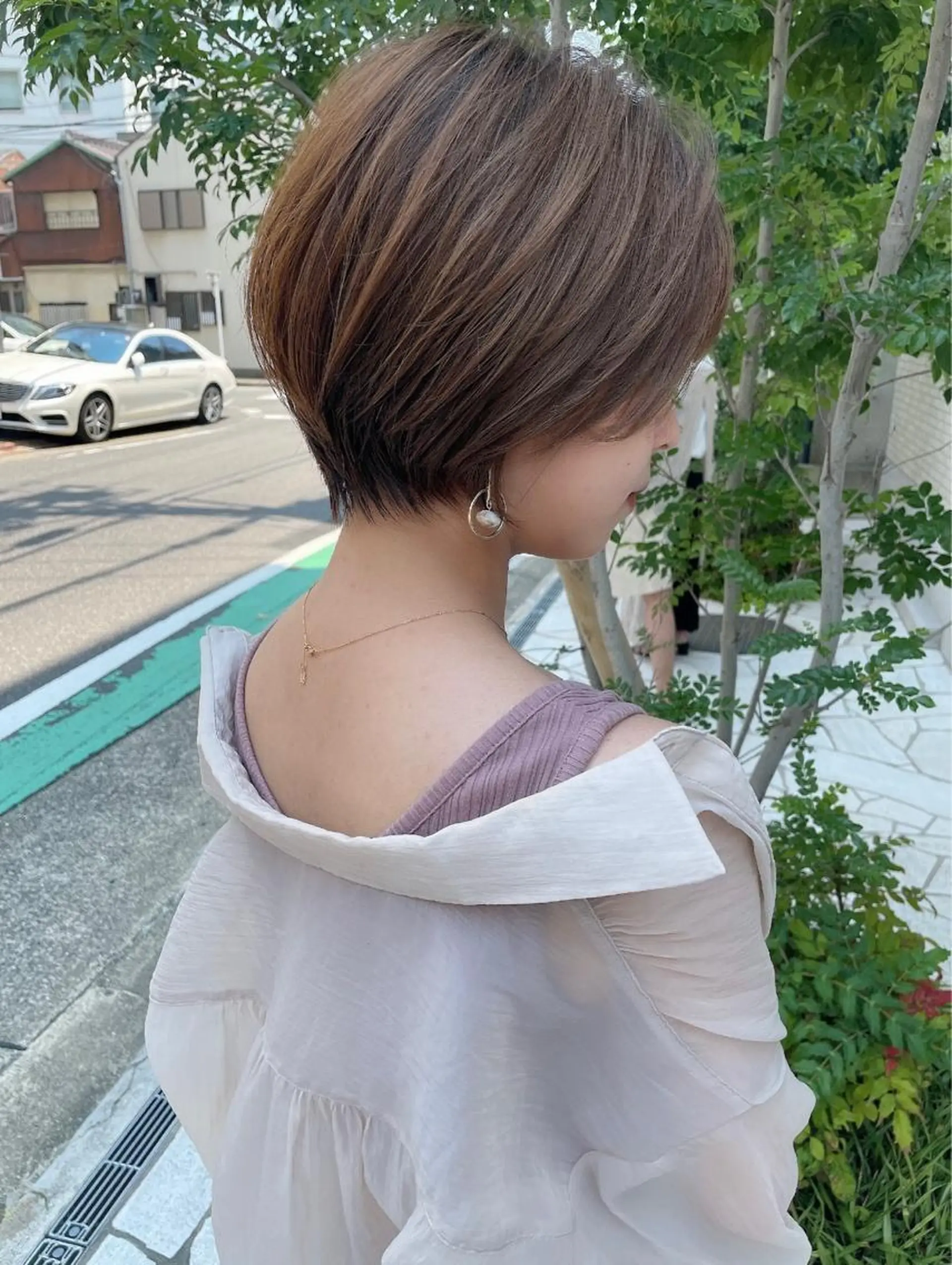 ショート 代表山口ひな 髪質改善のプロのヘアスタイル