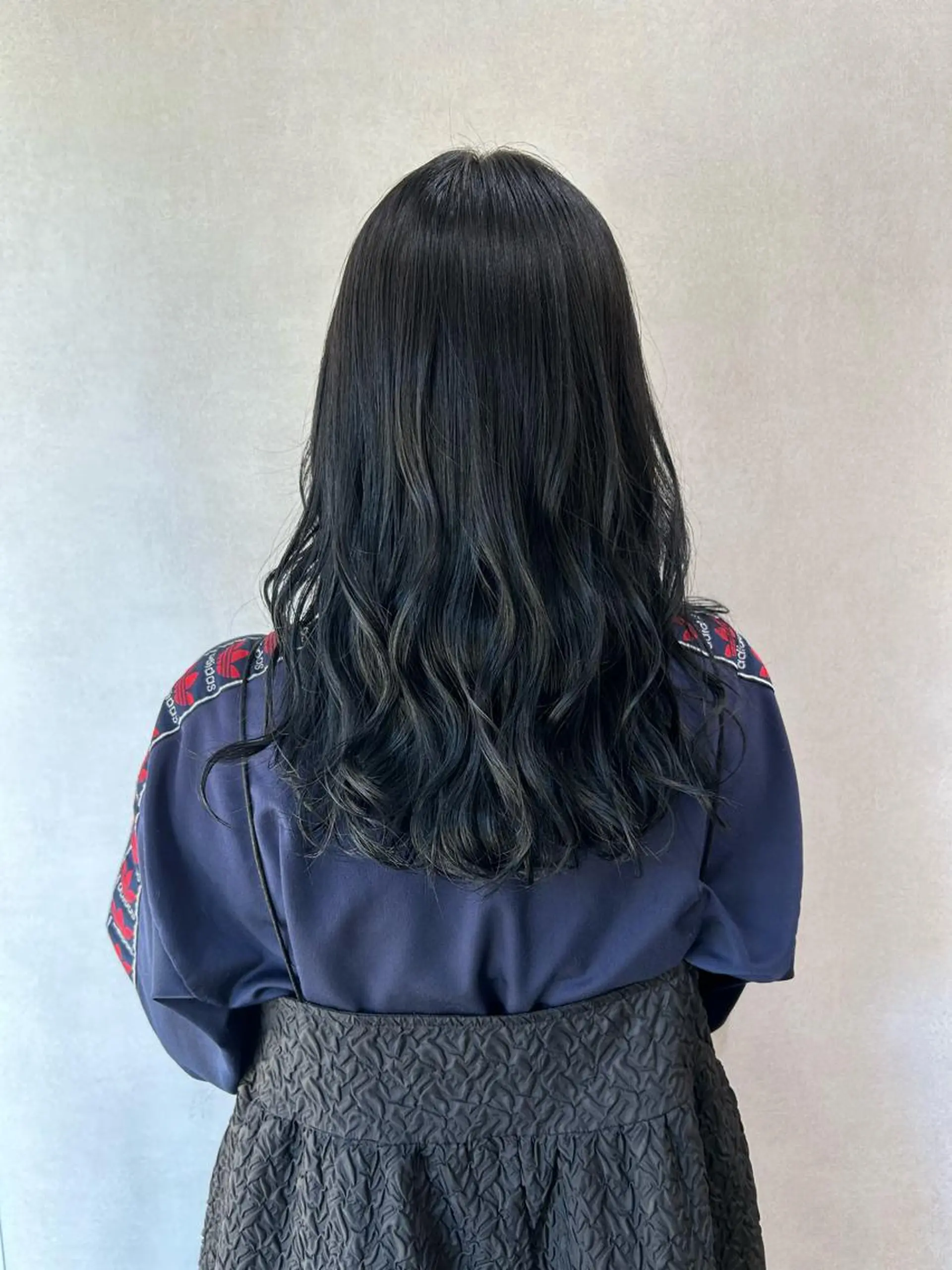 ミディアム カラー ミ ユのヘアスタイル