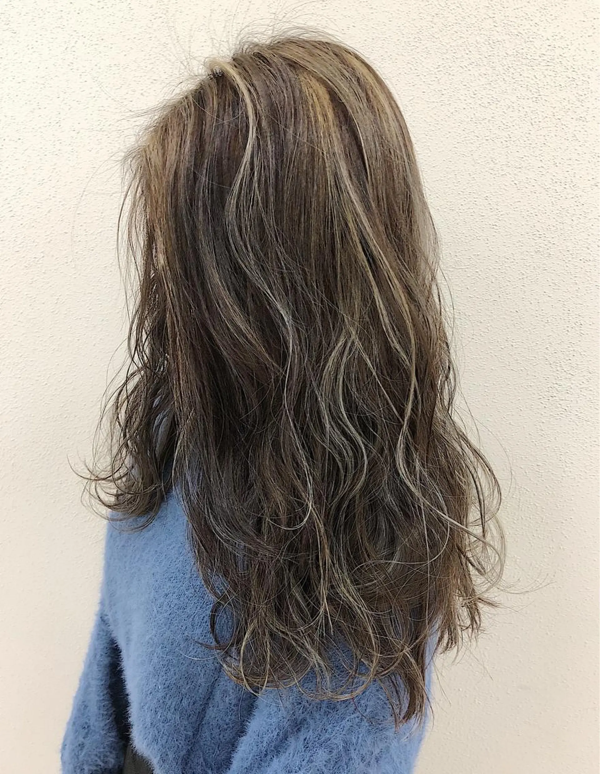 ロング カラー ハイライトカラー ハイライト ノンダメージ髪質改善 カラー💎/KURAのヘアスタイル