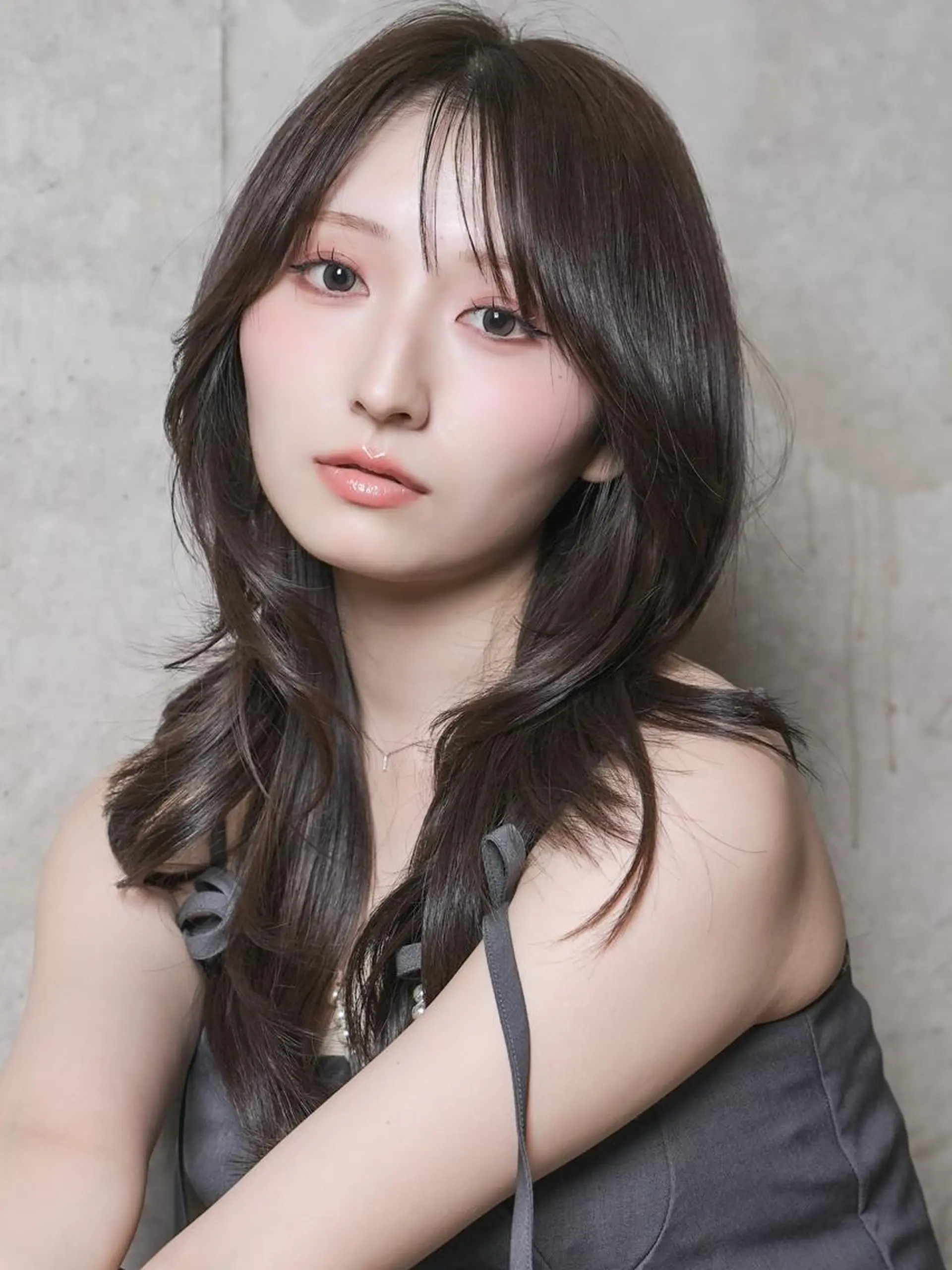 セミロング 髪質改善 似合わせカット トリートメント カット ヘアカラー トリートメント 🌈カラー特化 ハイトーンけいと🌈のヘアスタイル