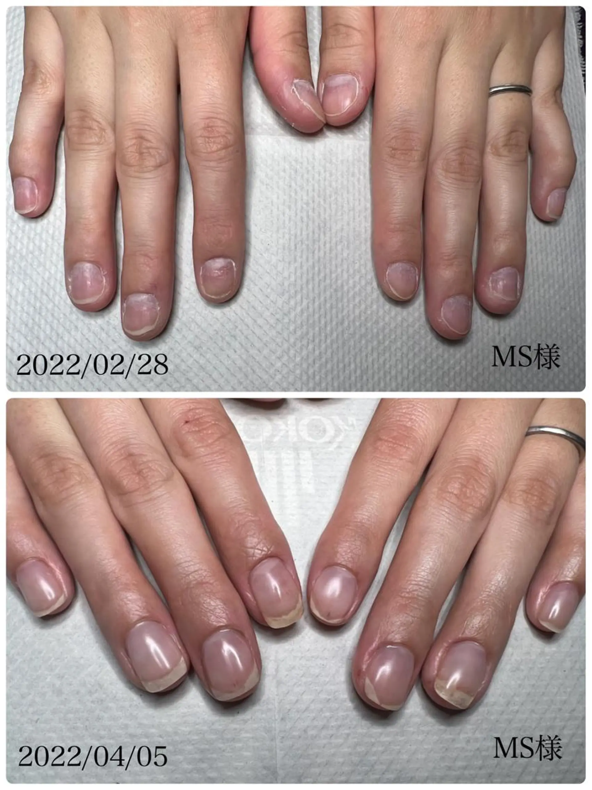 ネイル ハンドネイル ネイルサロンハピーナ自宅サロン所属・金沢 未緒のネイルデザイン