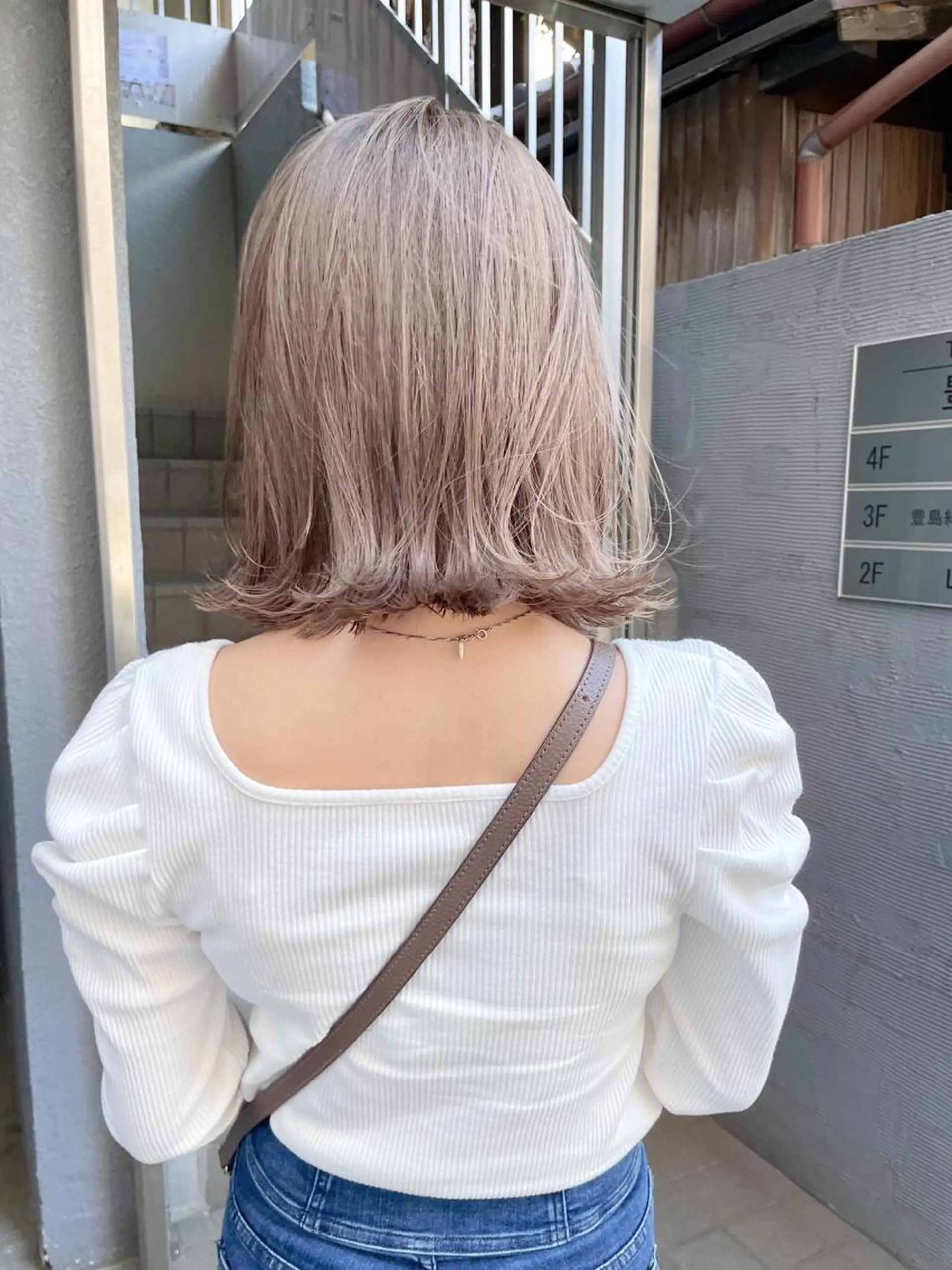 ミディアム ボブ ヘアカラー トリートメント ボブ/レイヤー 🌟梅田盛一🌟のヘアスタイル