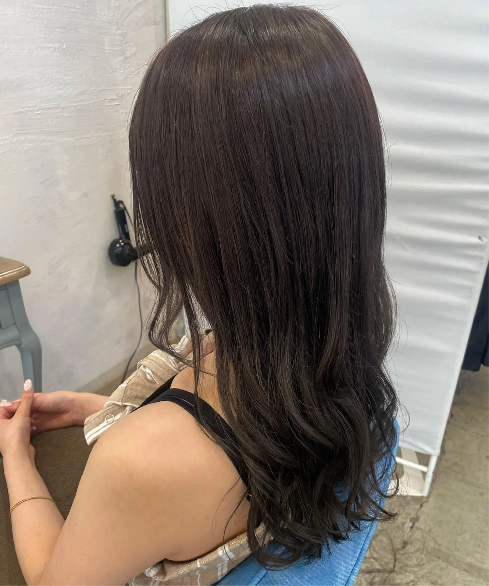 ロング 丸山 純奈のヘアスタイル