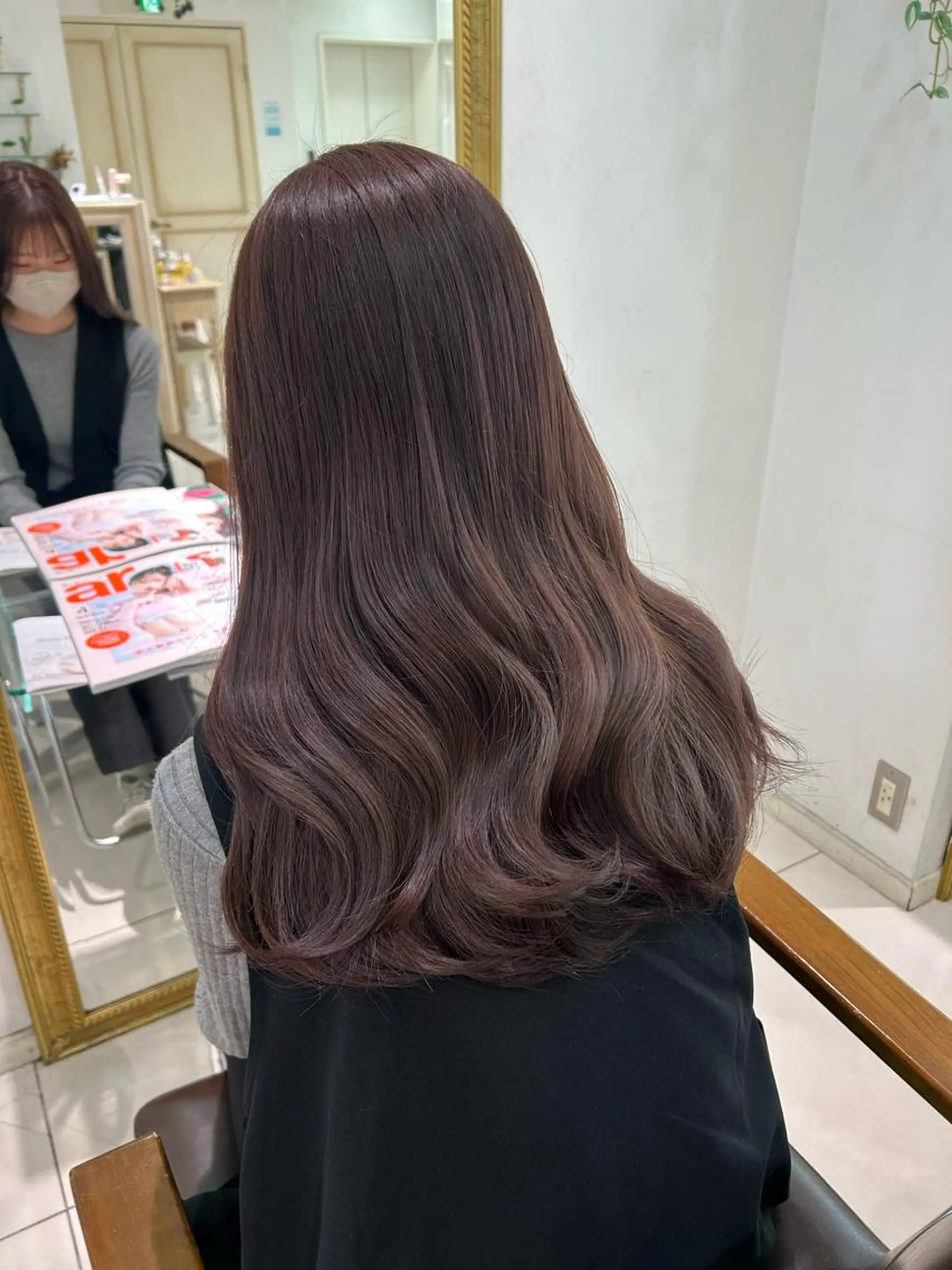 ロング カラー 透明感カラー 古山 結季🌙🖤のヘアスタイル