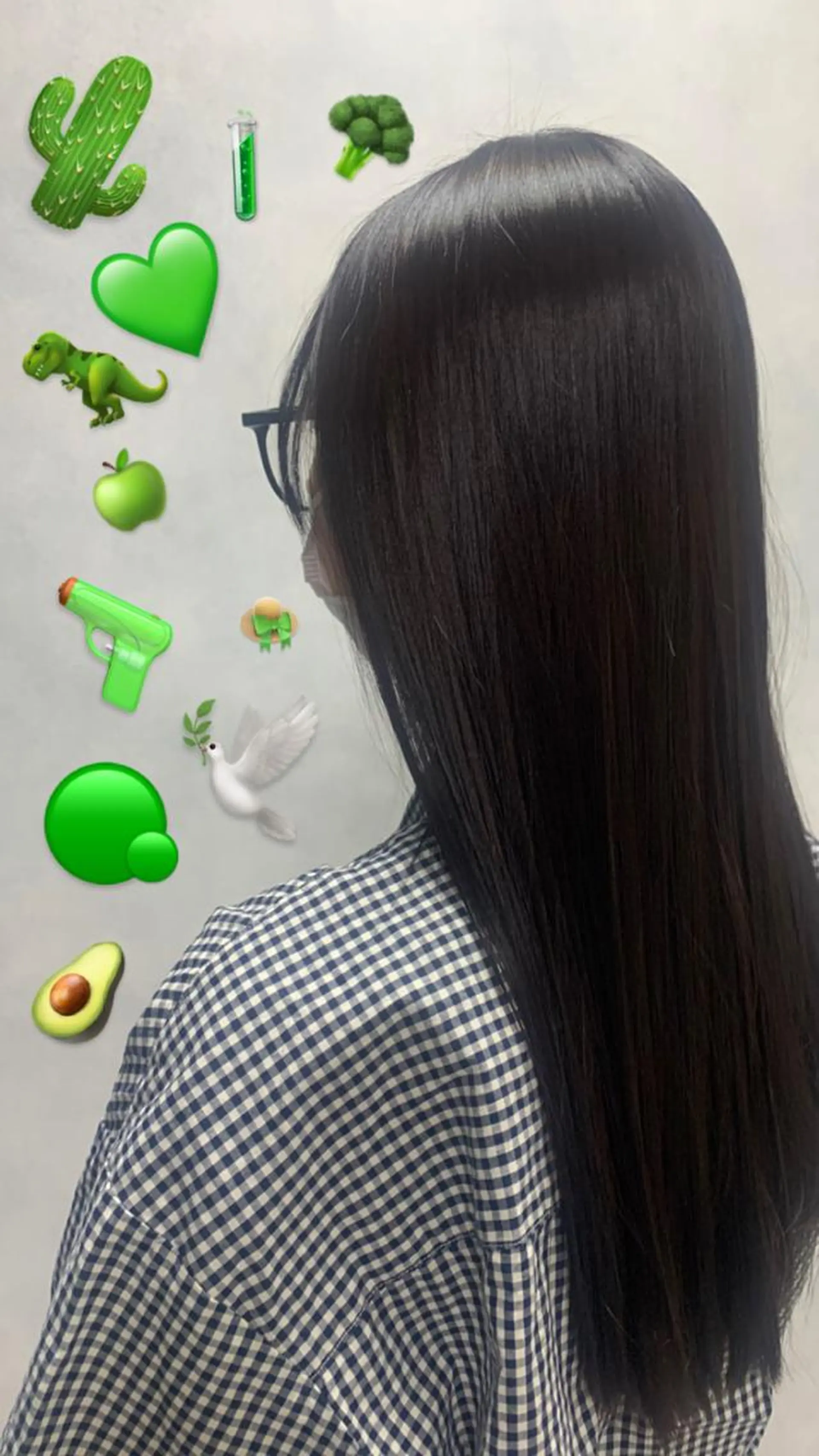 ロング ヘアカラー トリートメント 🌶F-CODE RINA🌶のヘアスタイル