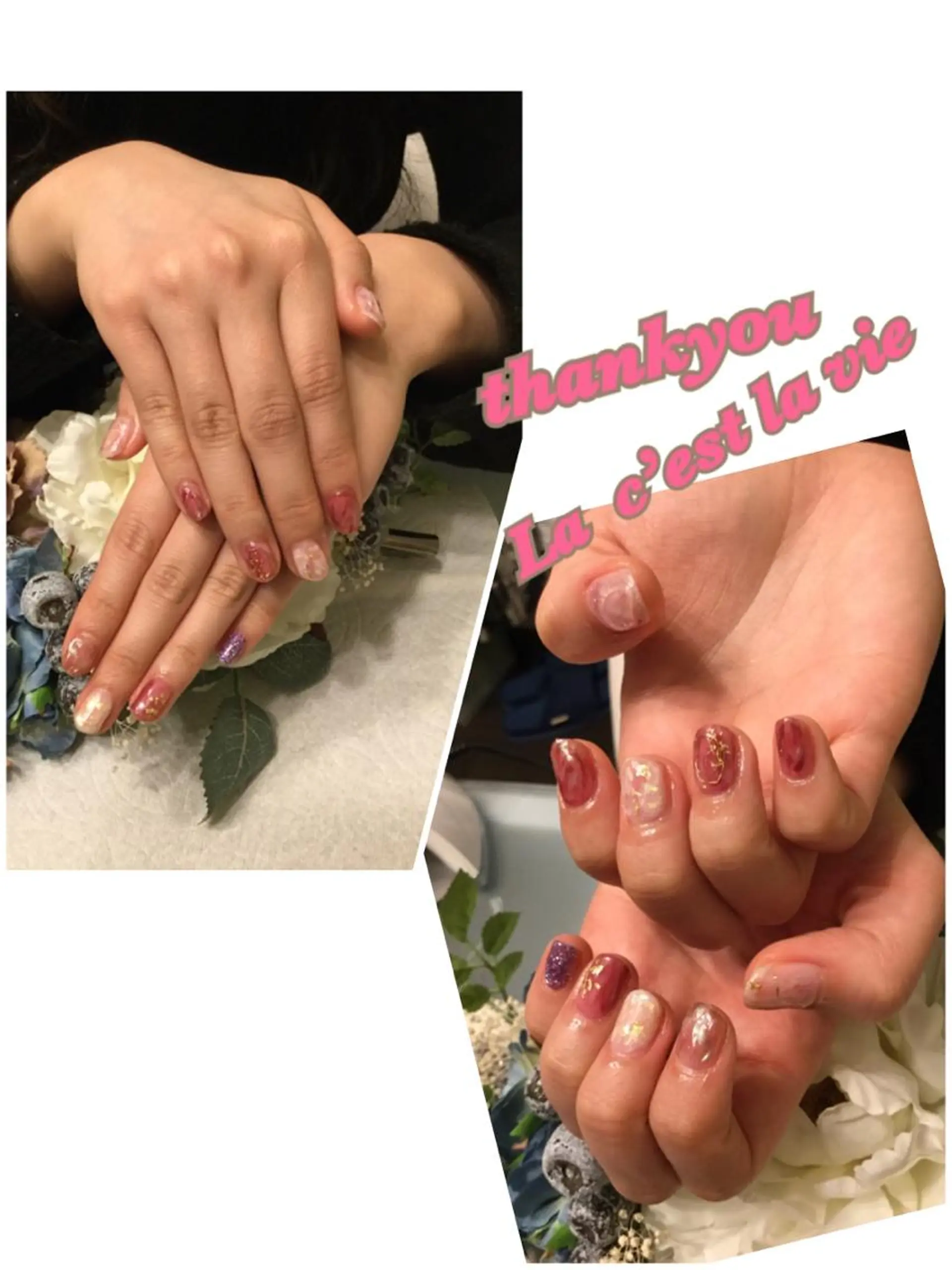 ネイル nailsalon ラセラヴィのネイルデザイン