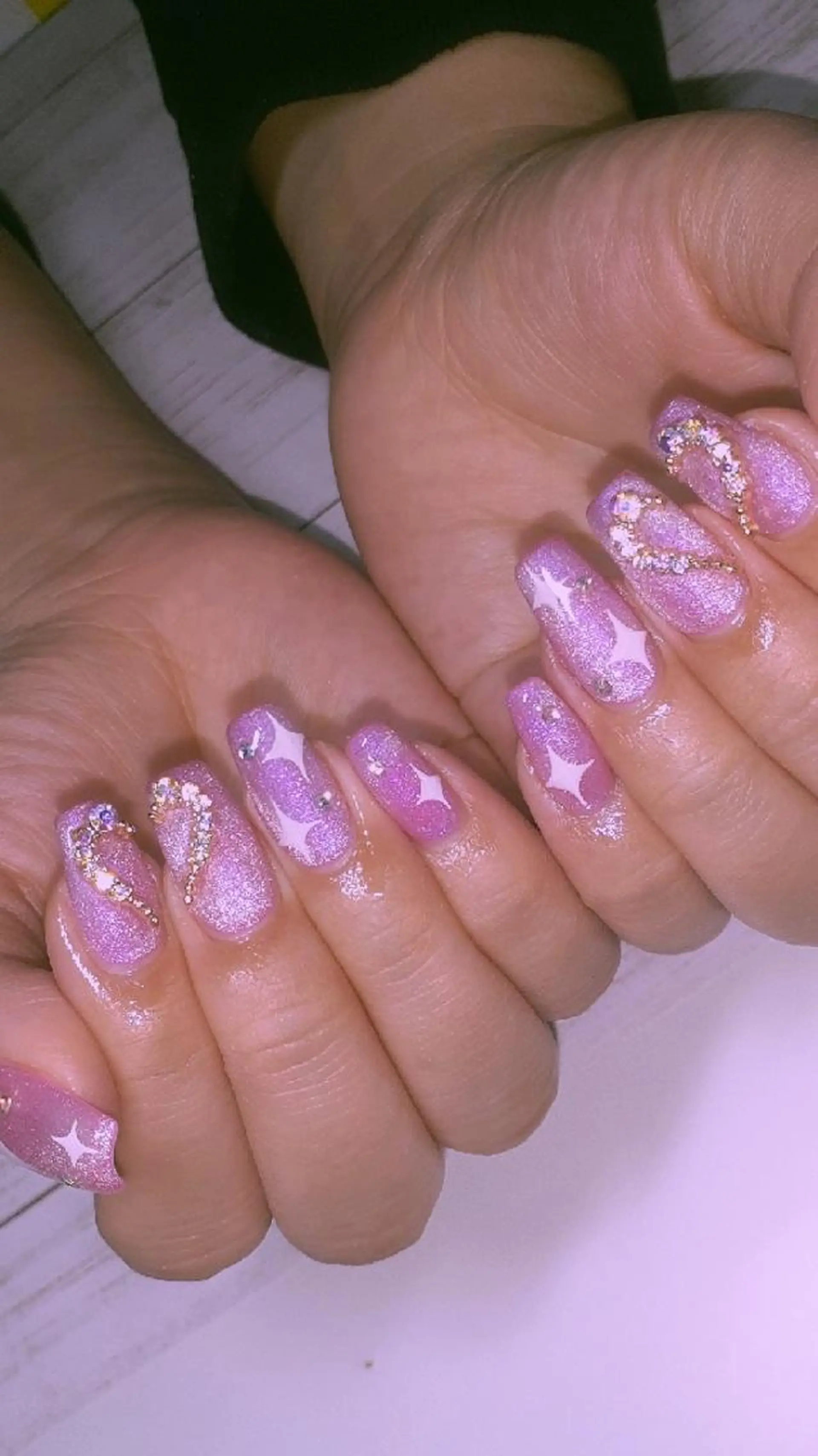 ネイル ハート 424 nailsのネイルデザイン