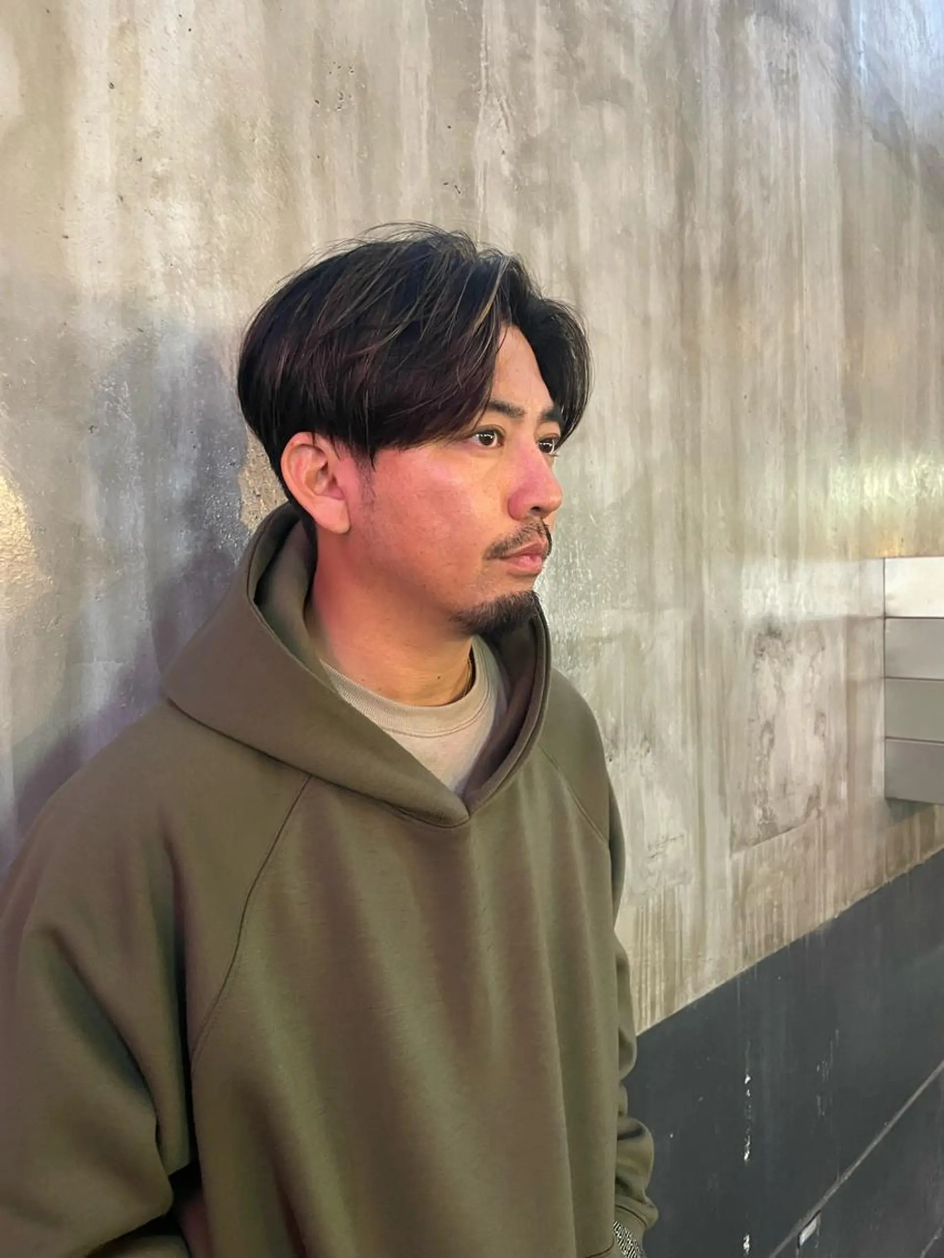 ショート カラー メンズ カット ニュアンスパーマ/ メンズカット田島勇樹のヘアスタイル