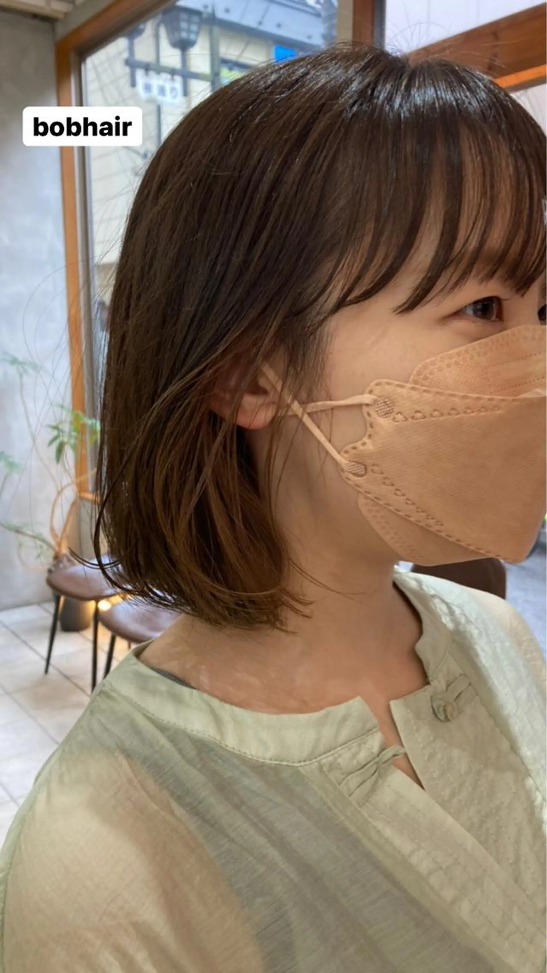 カラー 金子 歩実のヘアスタイル