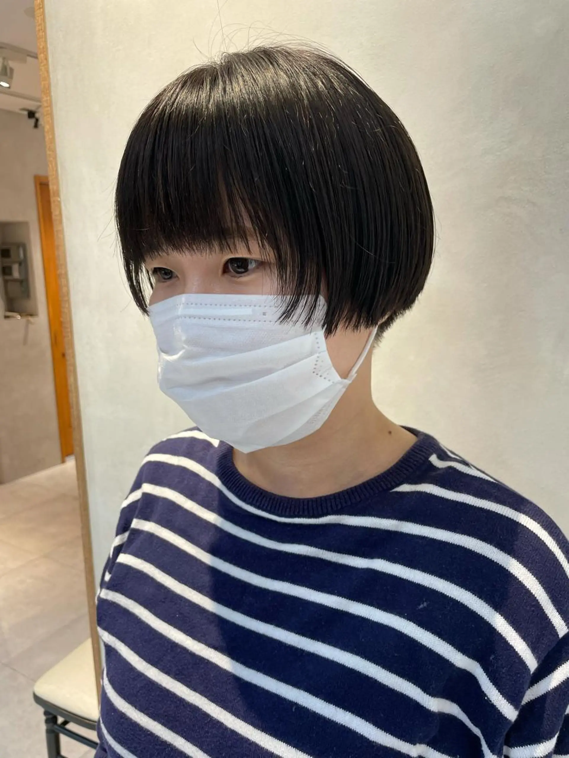 ショート カラー ショートボブ 透明感カラー ボブ ショートヘア 若林 良のヘアスタイル