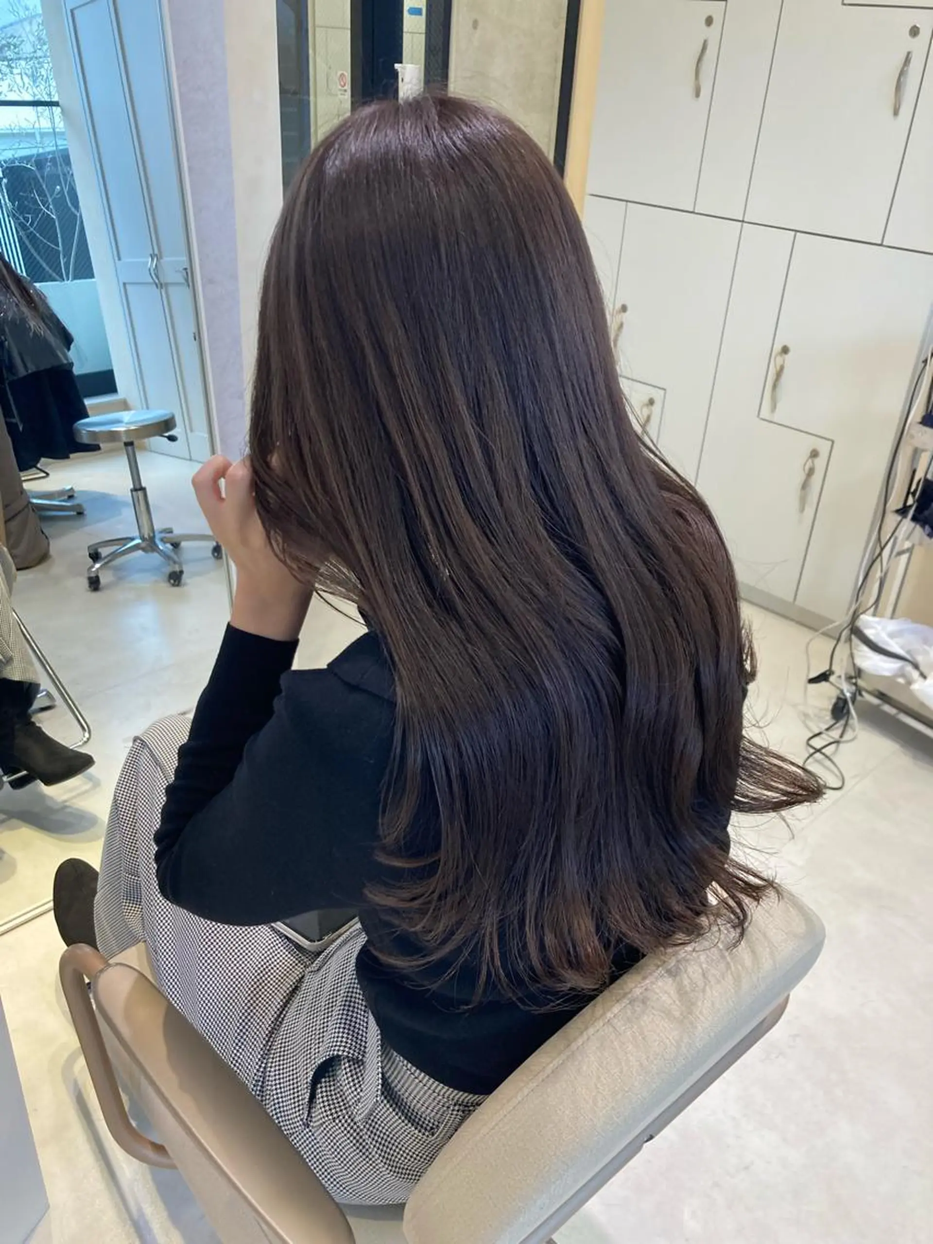 ロング カラー ダブルカラー 髪質改善 トリートメント MURANAKA RYOのヘアスタイル