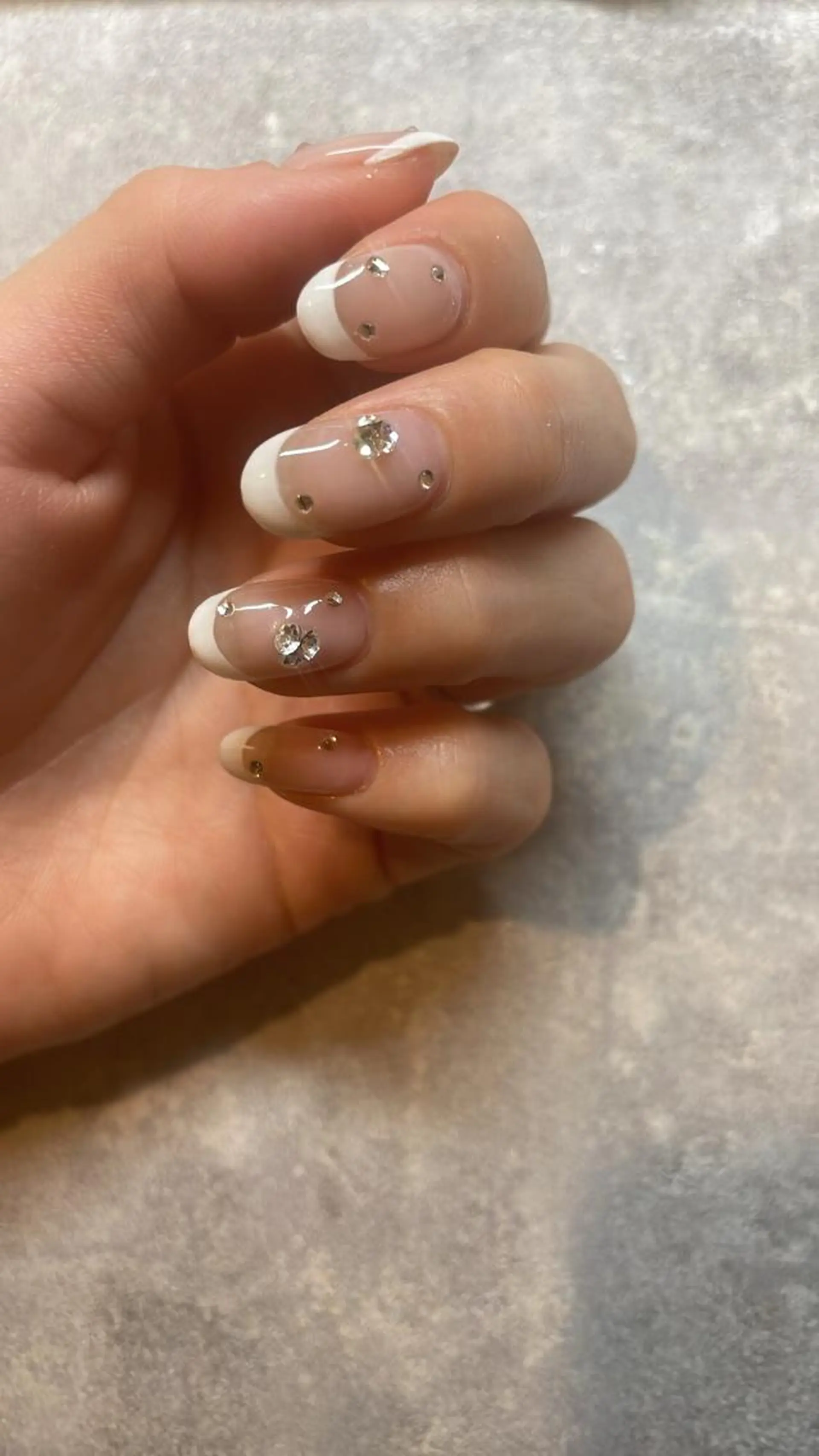 ネイル フレンチネイル Plaisir beautyのネイルデザイン