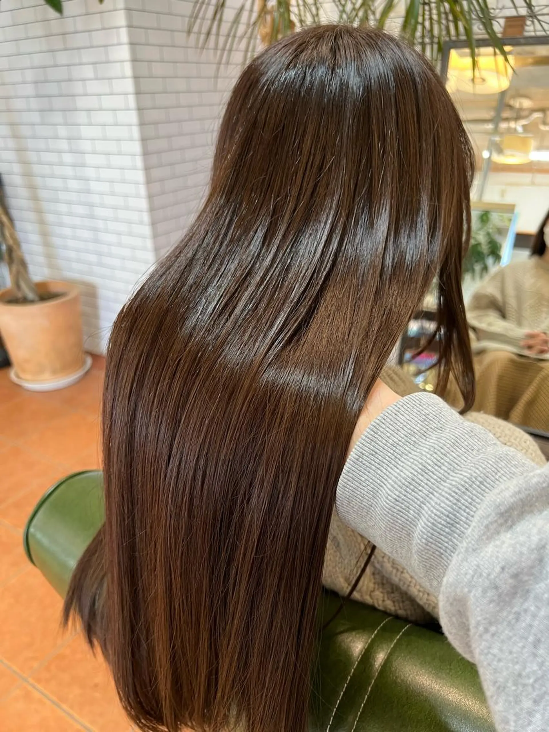 ロング カラー カット ヘアカラー トリートメント 石井 佑樹のヘアスタイル