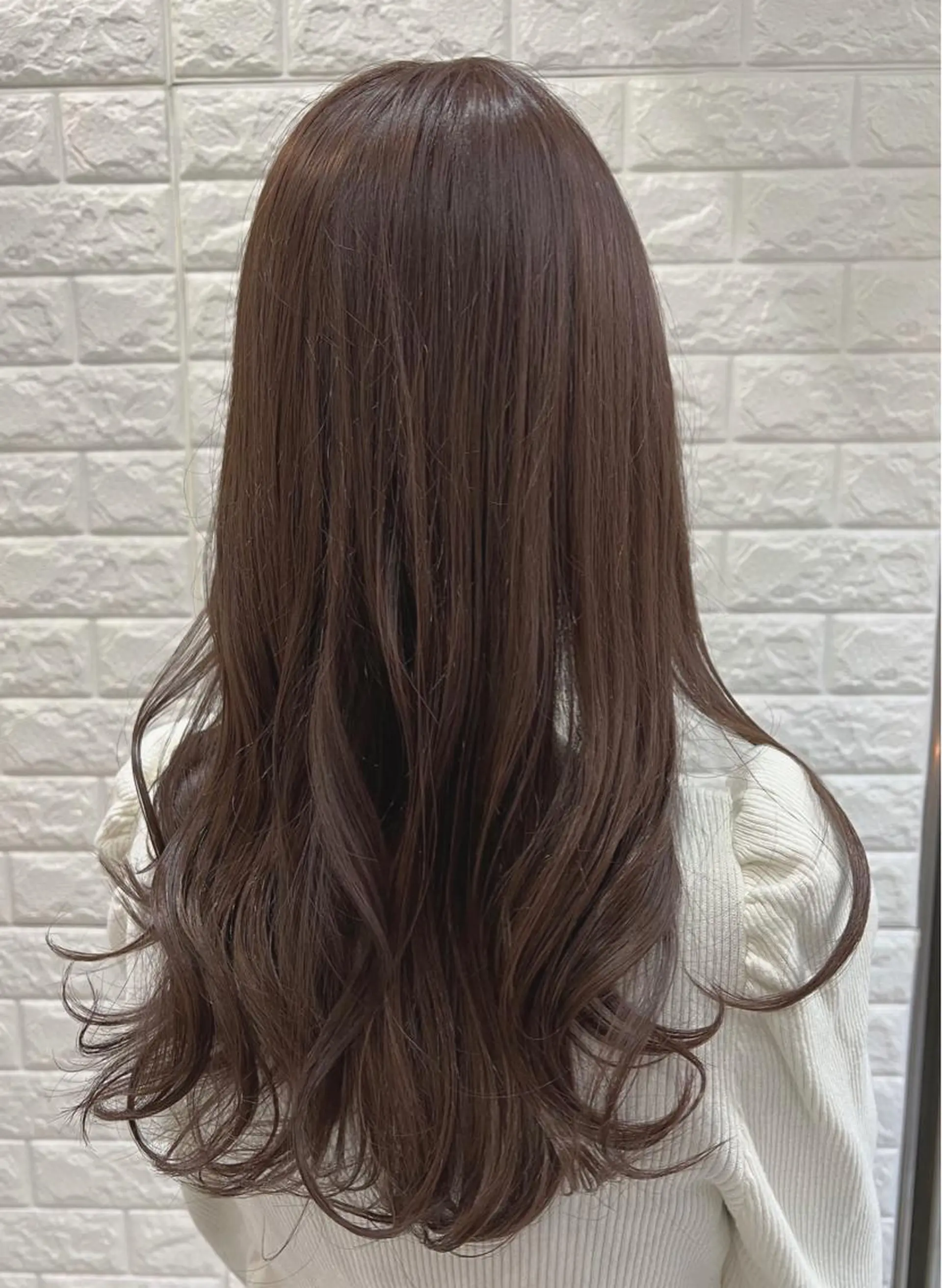 ロング カラー ベージュカラー ラベンダーカラー ラベンダーベージュ 韓国ヘア ♡tomimaのヘアスタイル