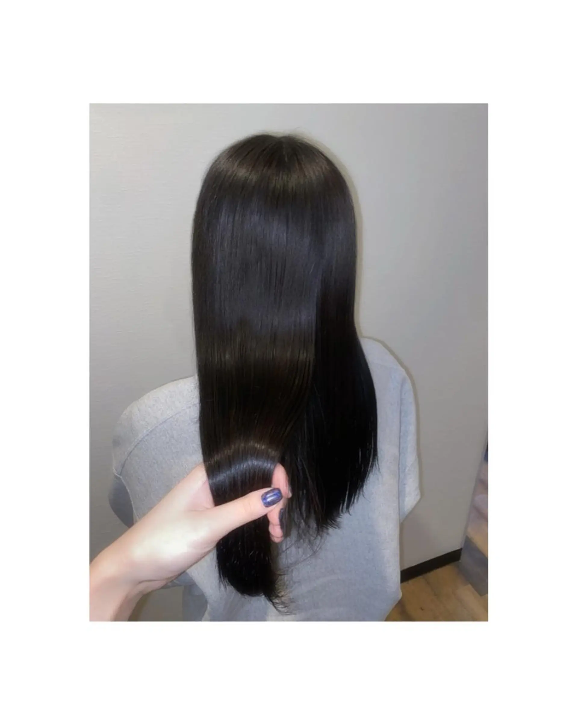 ロング カラー 🎀レイヤーカット/ 艶カラー/ﾕｶ🎀のヘアスタイル