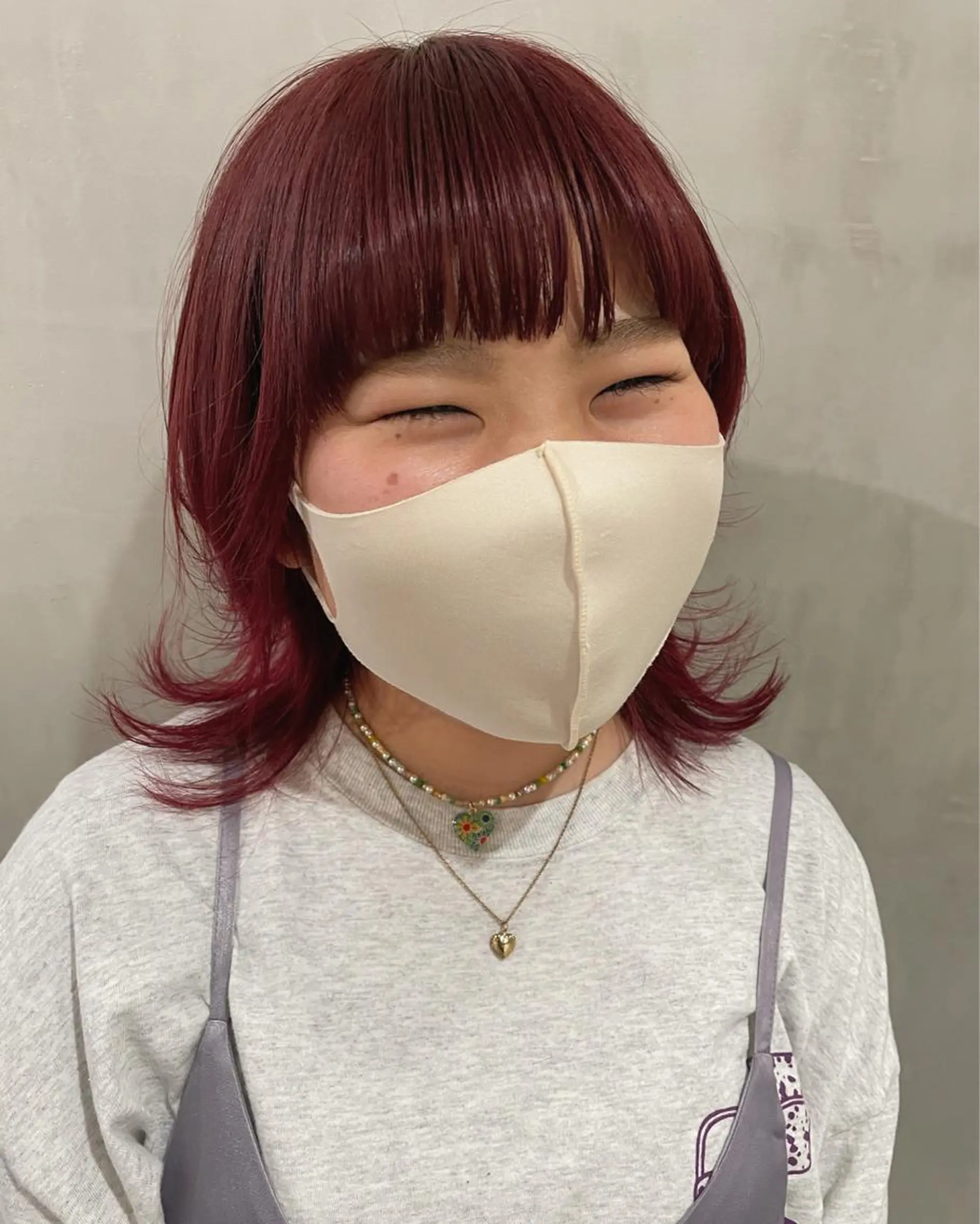 ミディアム カラー カット ヘアカラー トリートメント 優作 〜圧倒的信頼〜のヘアスタイル