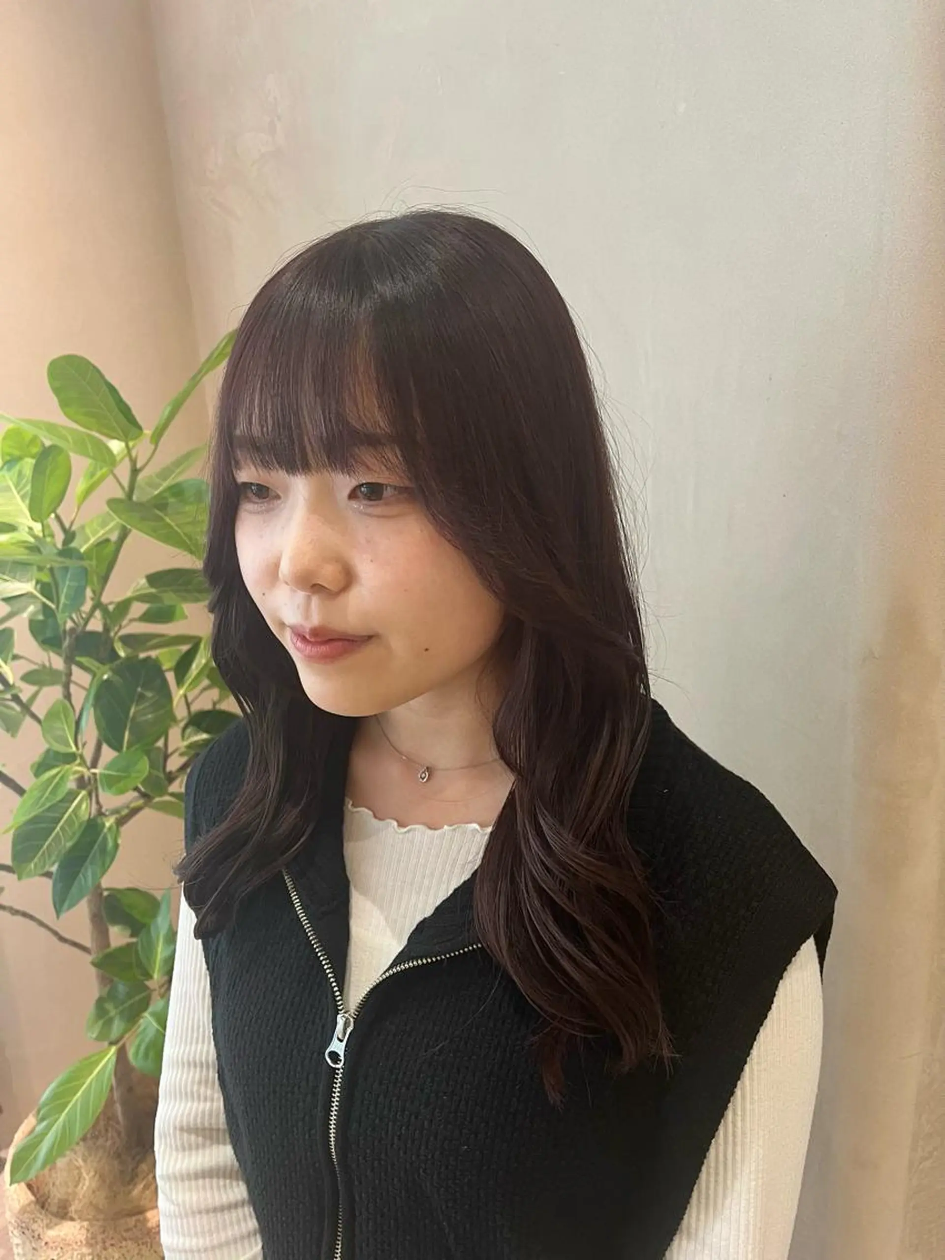 ミディアム 韓国ヘア/館林美容室 /髪質改善/涼のヘアスタイル