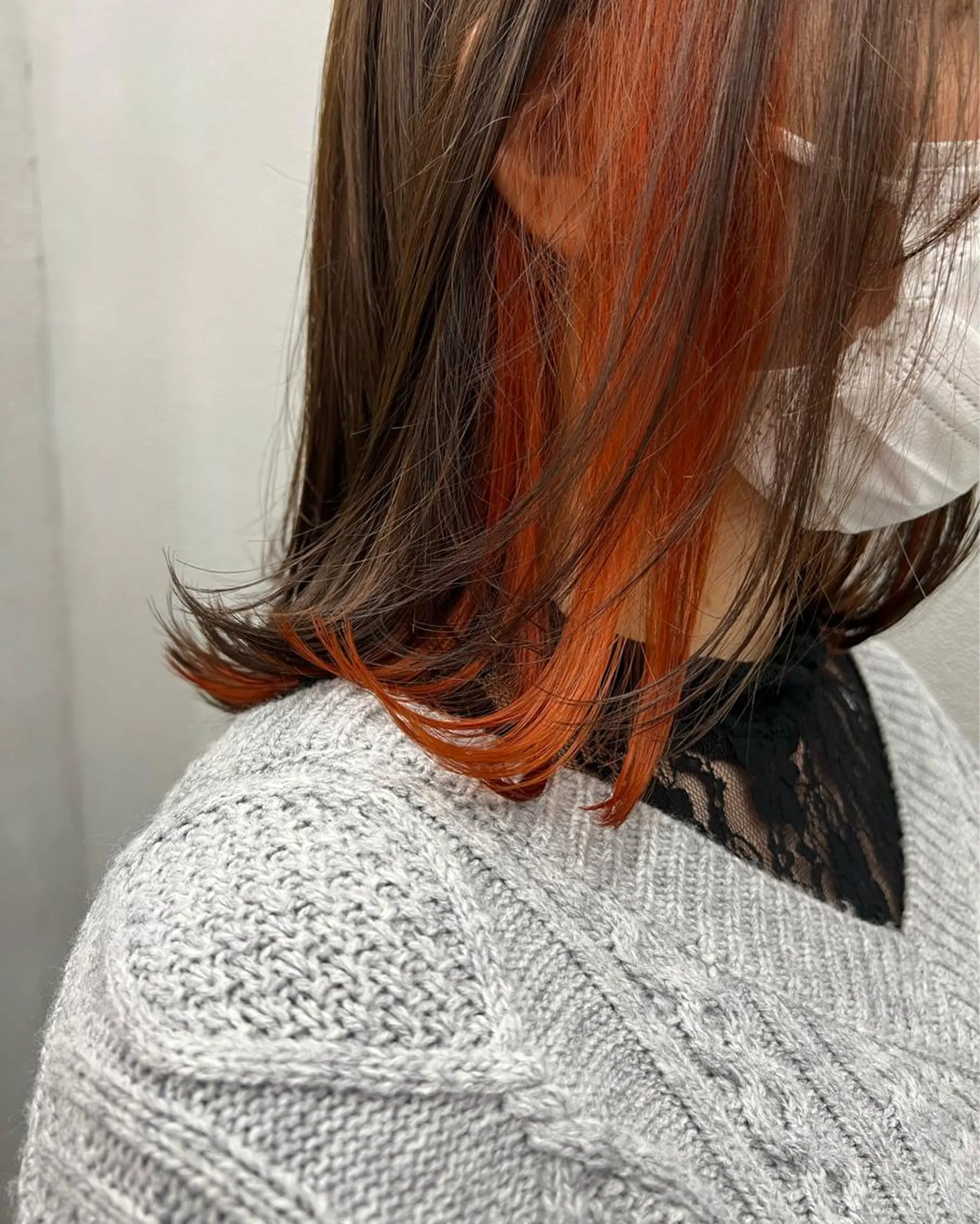 ミディアム 亀田 泰生のヘアスタイル