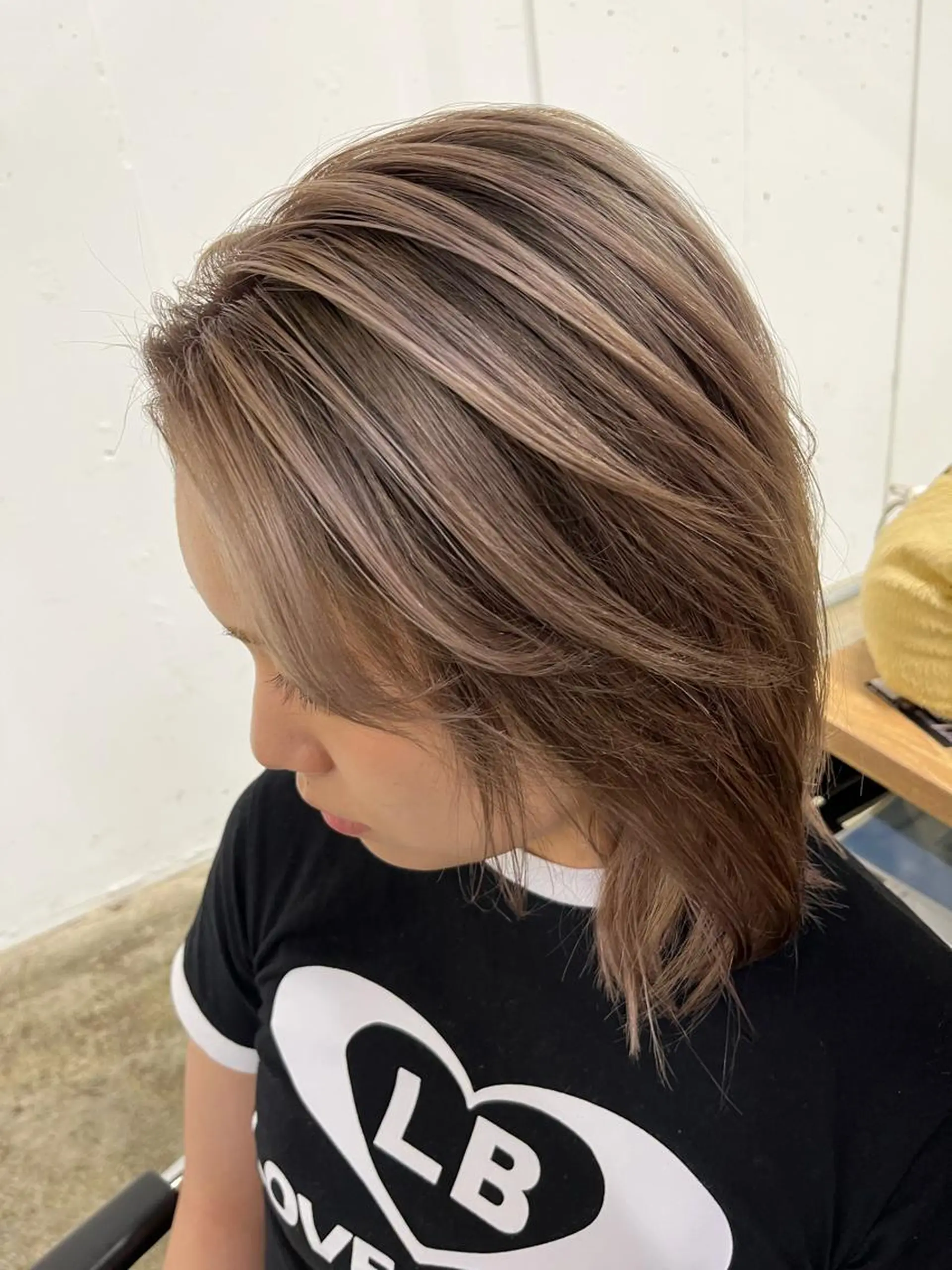 ミディアム わたる /カットモデル募集のヘアスタイル