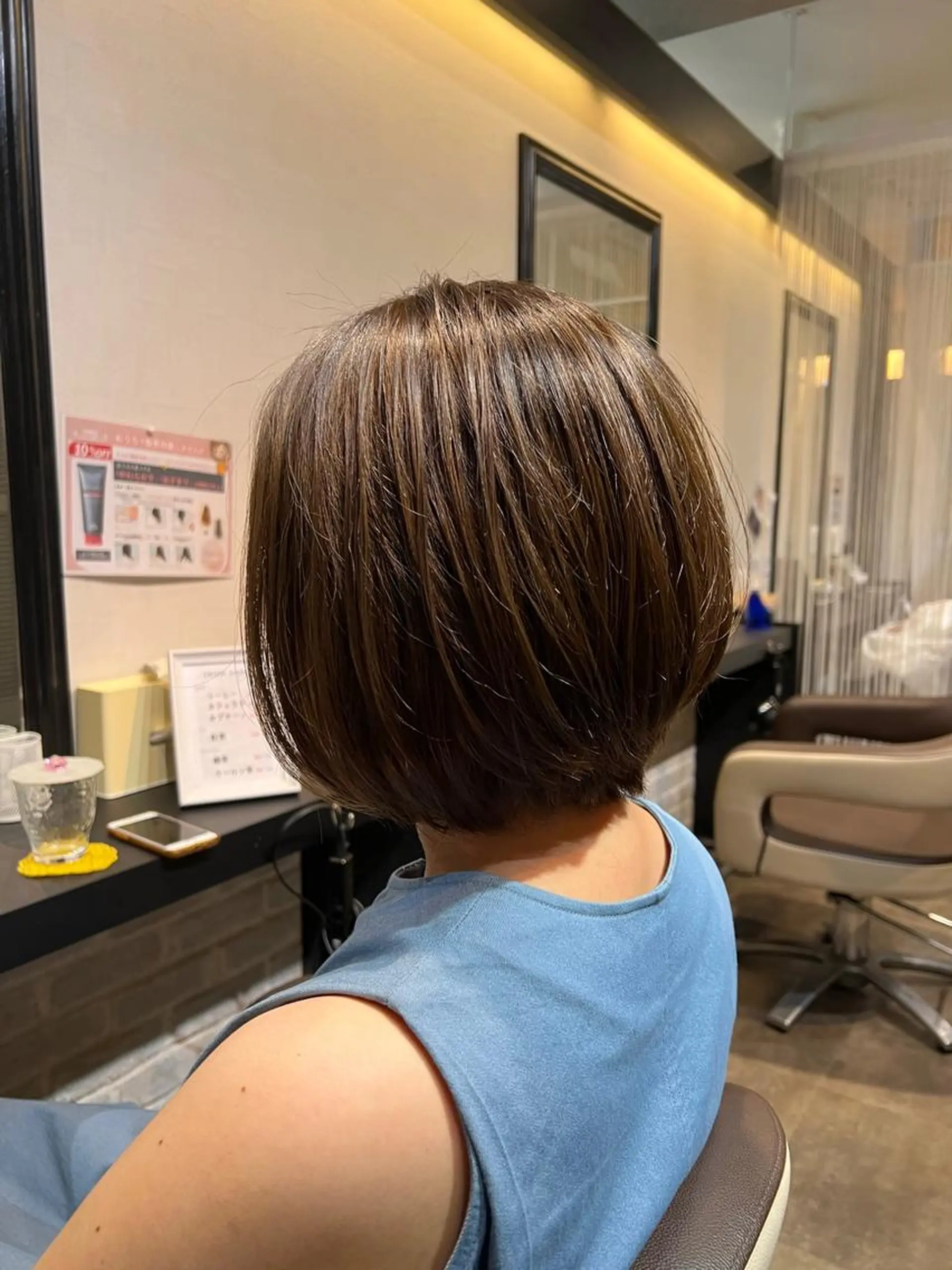 ショート カラー カット ヘアカラー トリートメント 川村 綾のヘアスタイル