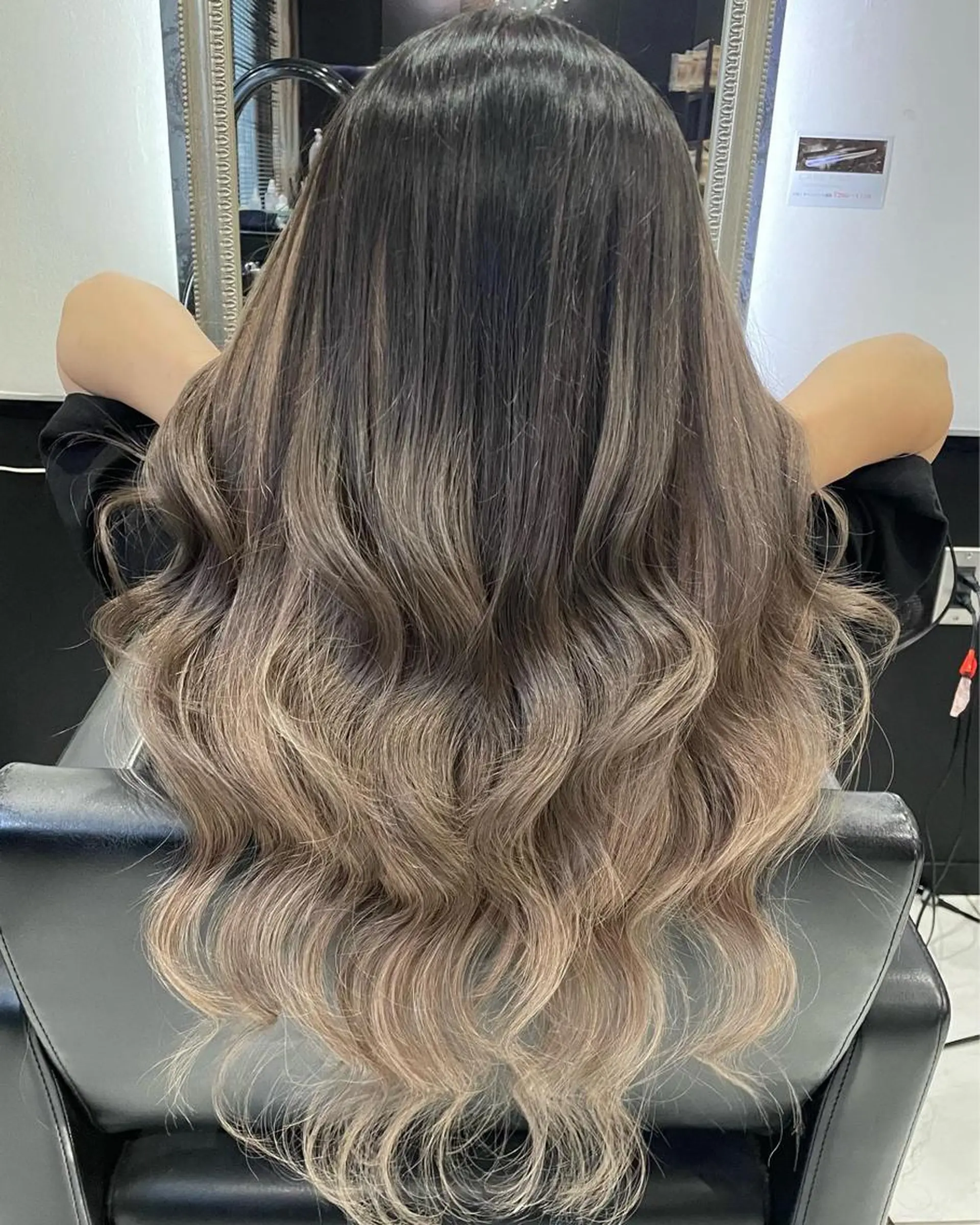 ロング ヘアカラー トリートメント エクステ \RINA🐾/ ジェルムのヘアスタイル