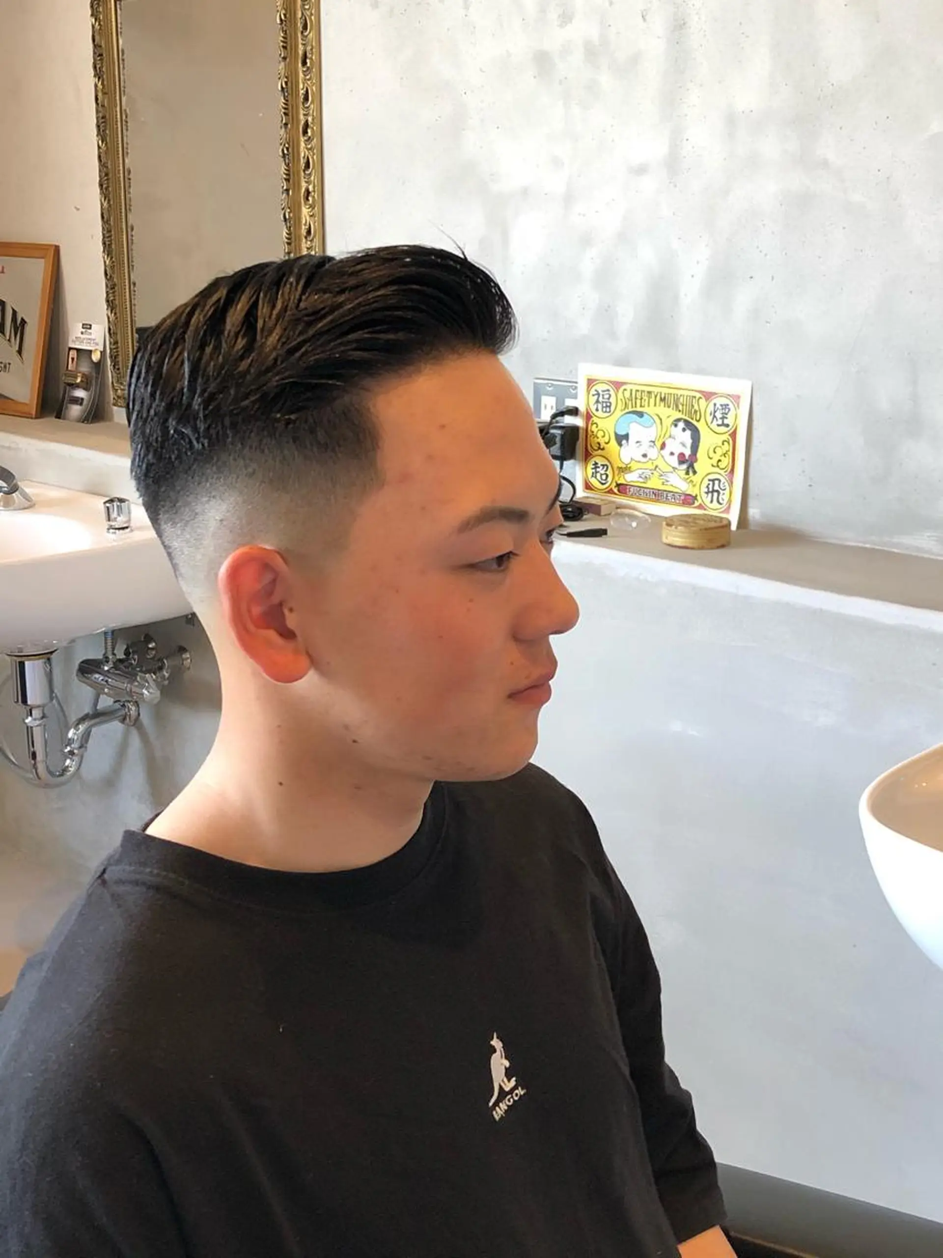 ショート メンズ BARBER SHOP FOURSEASON所属・OHNISH RYUSEIのヘアスタイル