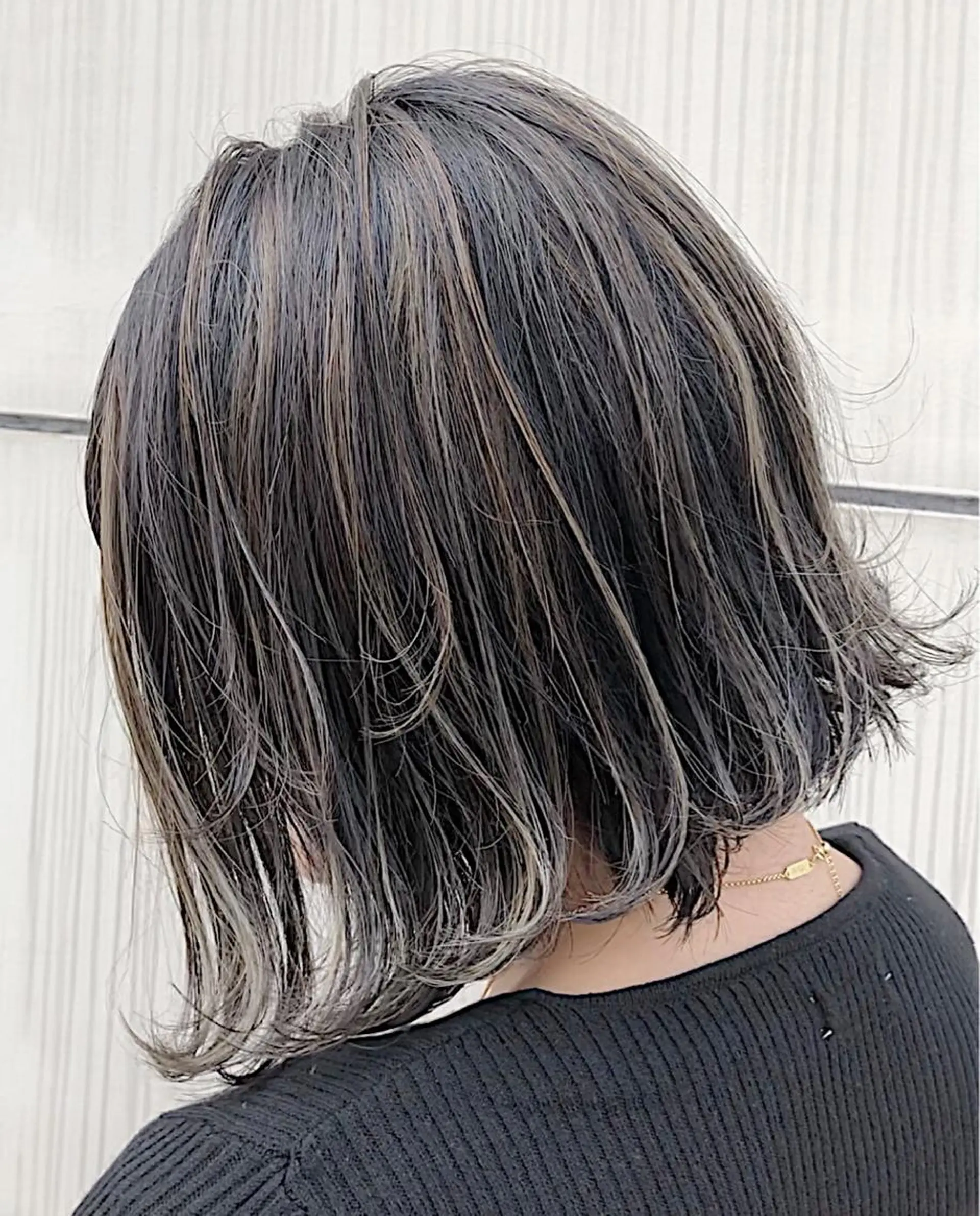 ショート カラー ハイライトカラー ハイライト 外ハネヘア ノンダメージ髪質改善 カラー💎/KURAのヘアスタイル