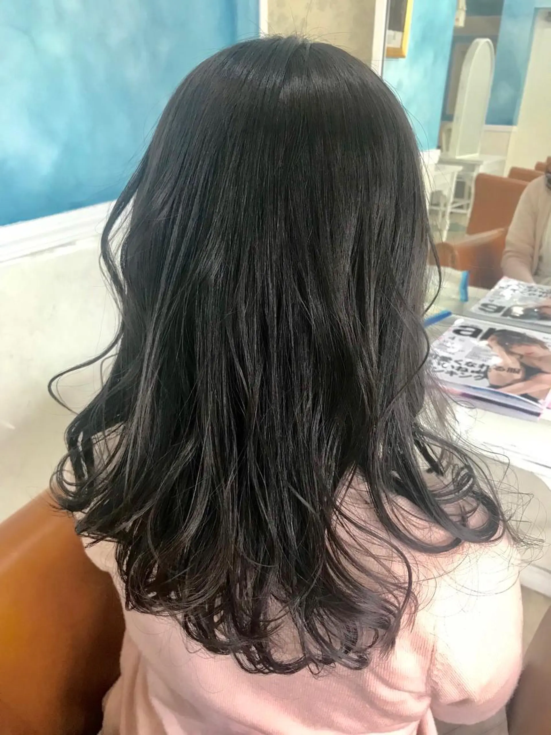 ロング 中田 慶真のヘアスタイル