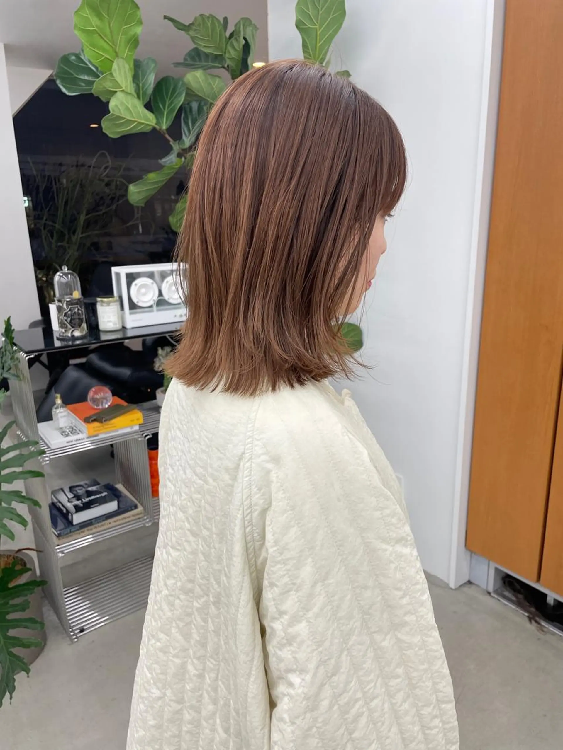 ミディアム カラー レイヤーカット カット ヘアカラー トリートメント ボブ/レイヤー/ケア パーマ/リュウタのヘアスタイル