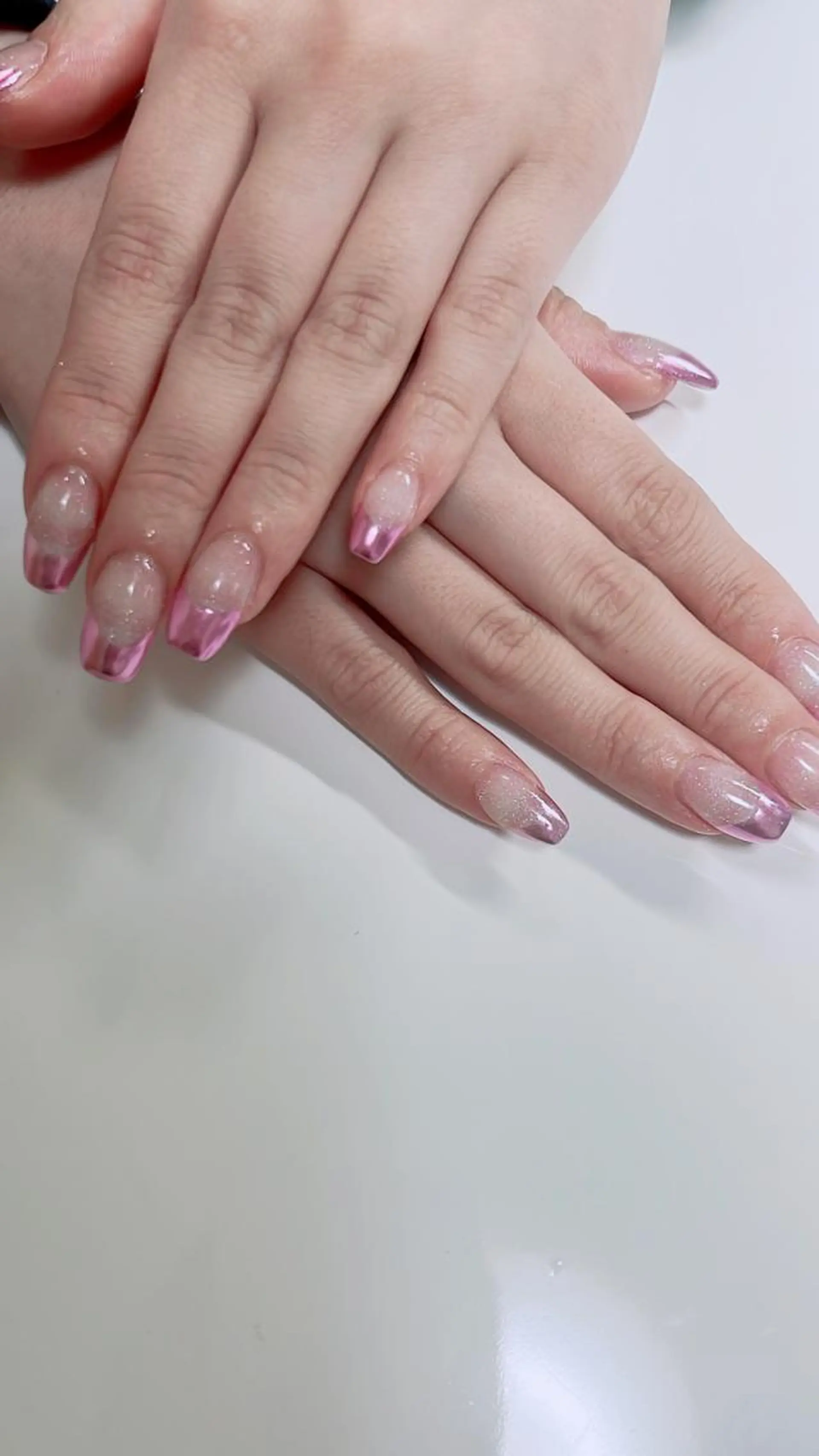 ネイル フレンチネイル ラメ(グリッター) ミラーネイル ワンカラーネイル plaisir プレジールネイルのネイルデザイン