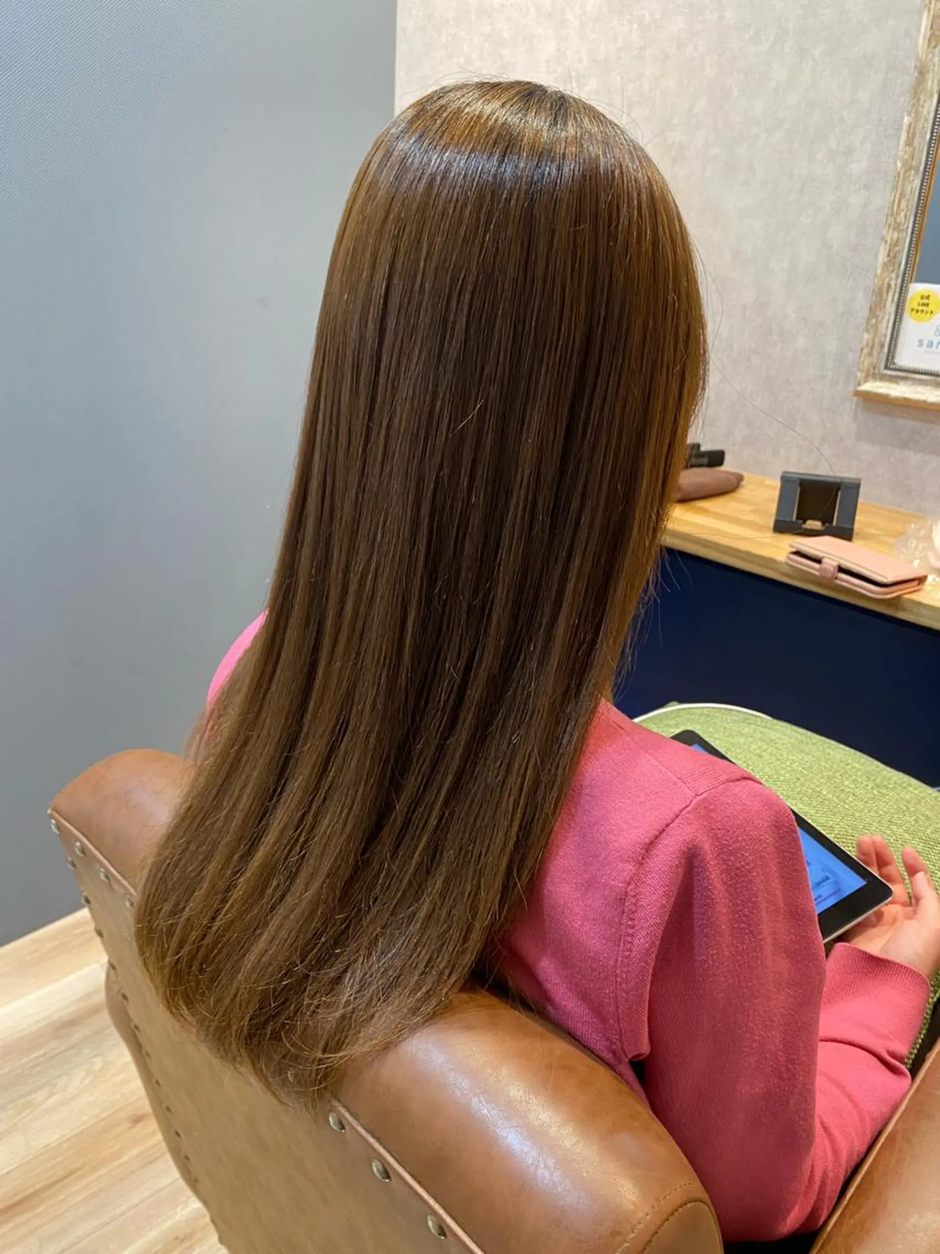 ロング パーマ 縮毛矯正 ✨️今だけ無料✨️ 鶴田みなみのヘアスタイル