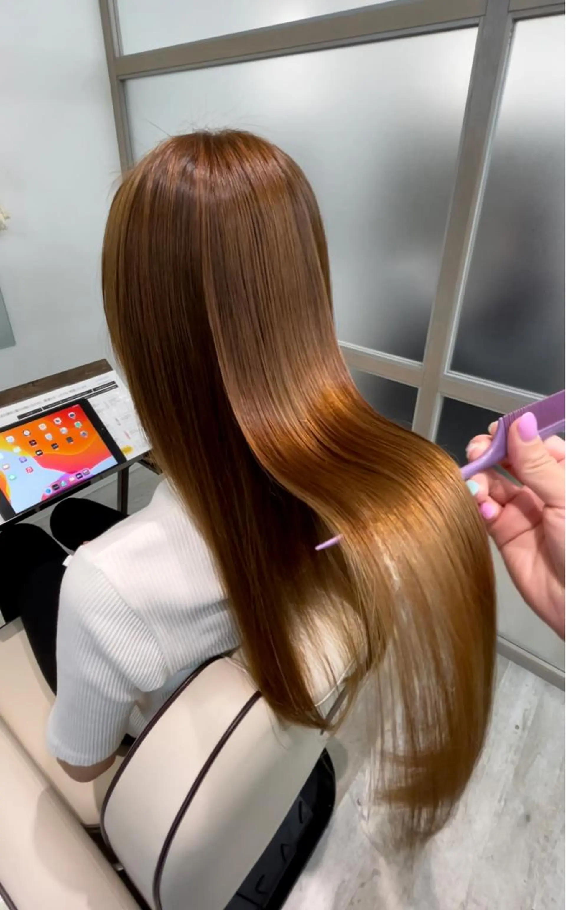 ロング カラー カット トリートメント 🫧MITO カイレアサロン🫧のヘアスタイル
