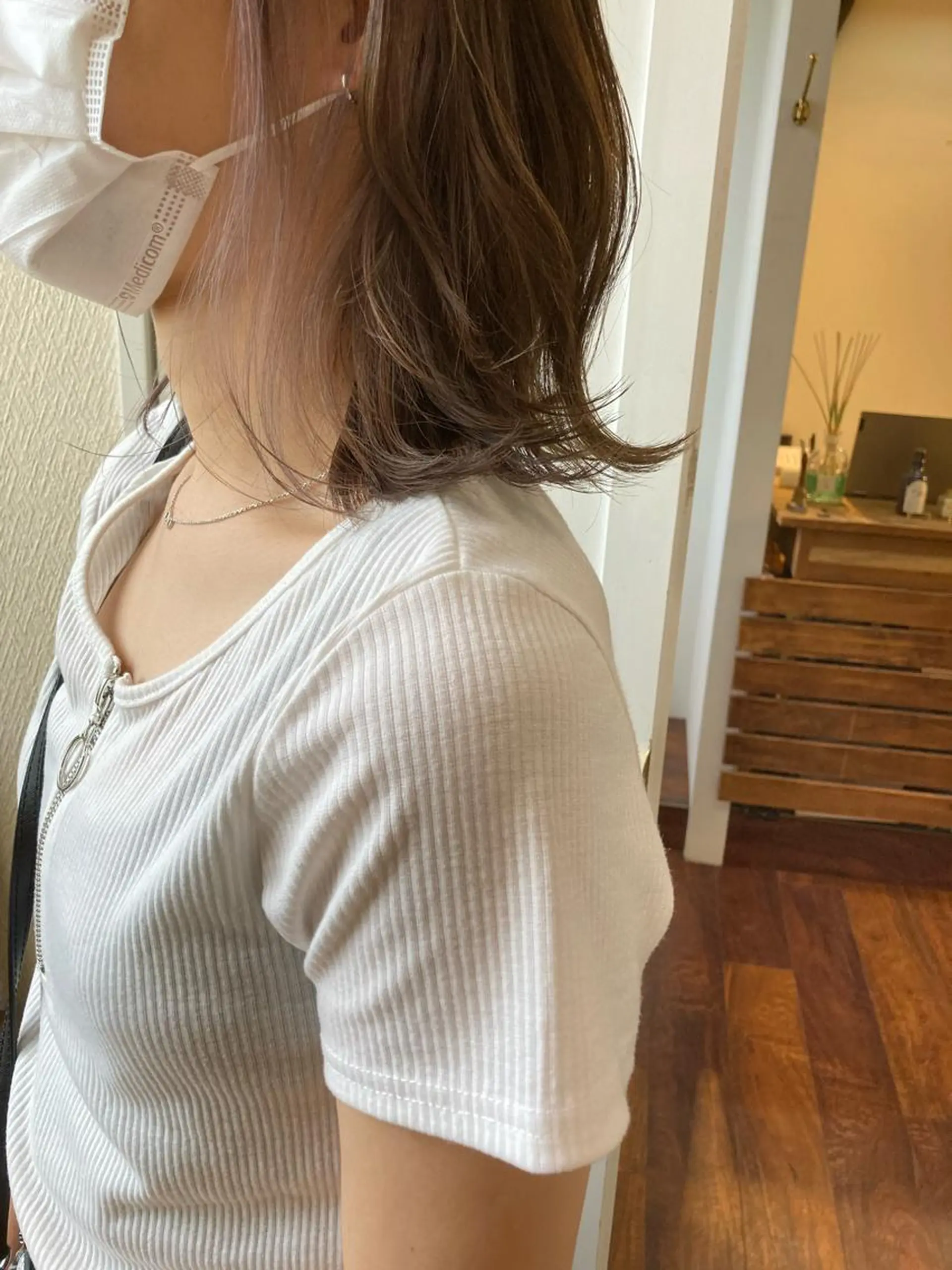 ミディアム カラー カット ヘアカラー 小木曽智美 /ボブ/ショートのヘアスタイル