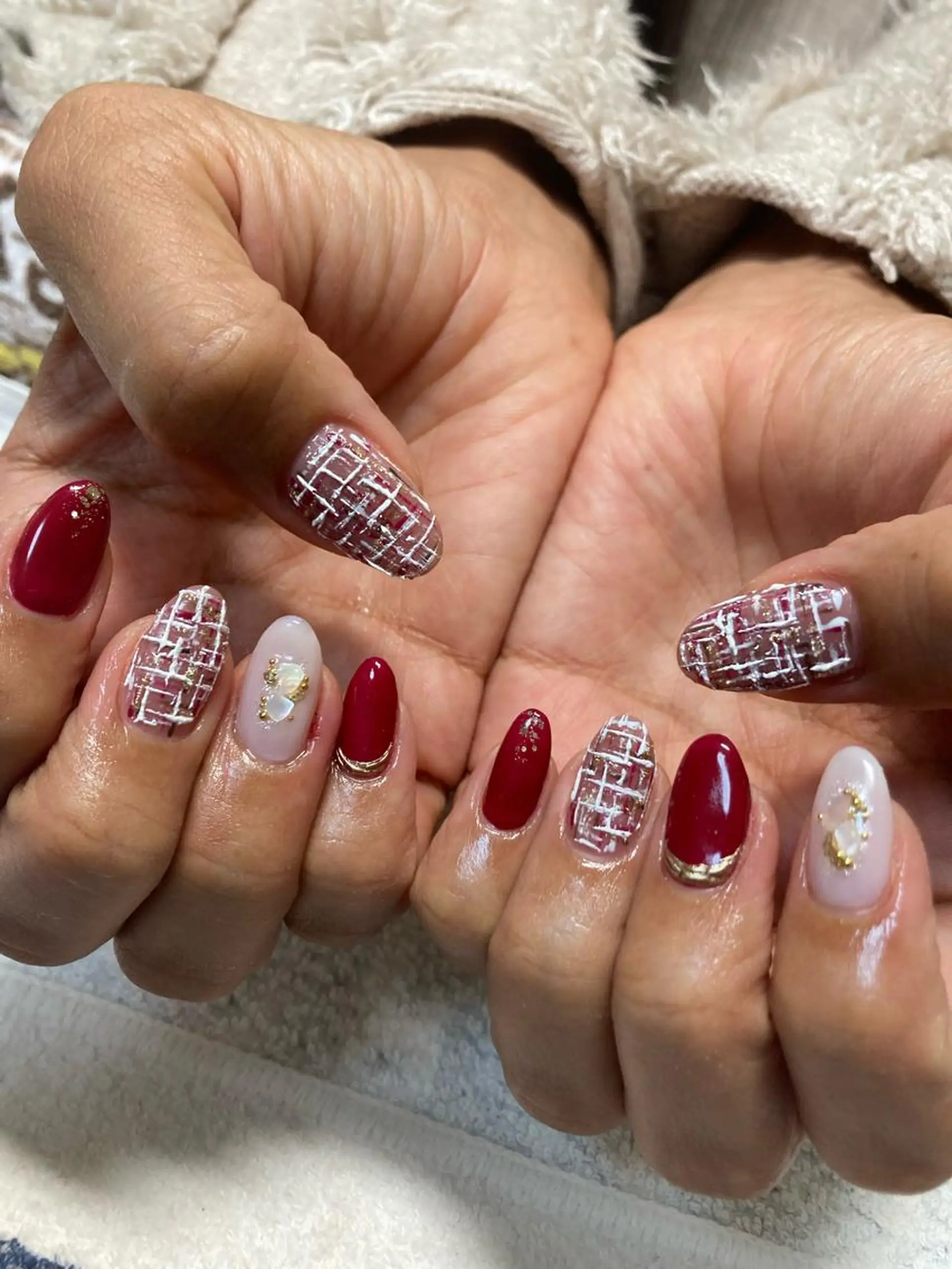 ネイル rukianail 新里のネイルデザイン