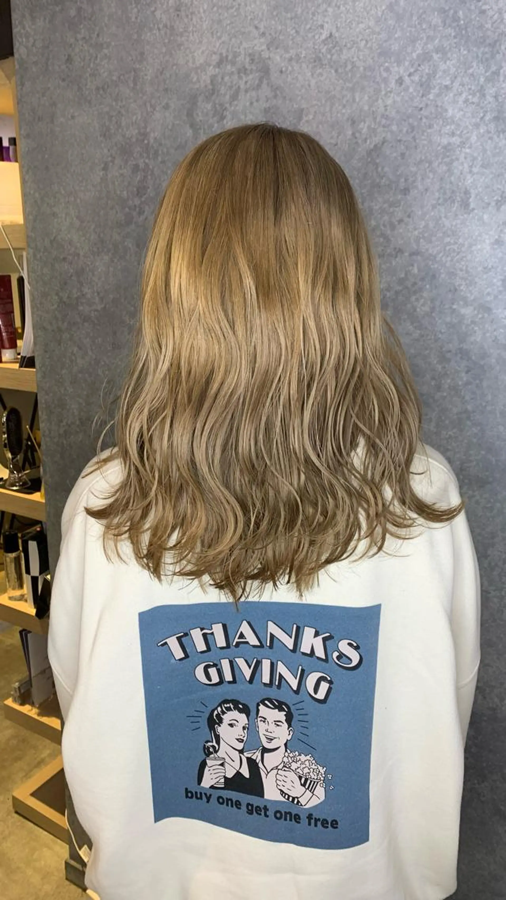 ミディアム AiRU hair MIYUUのヘアスタイル