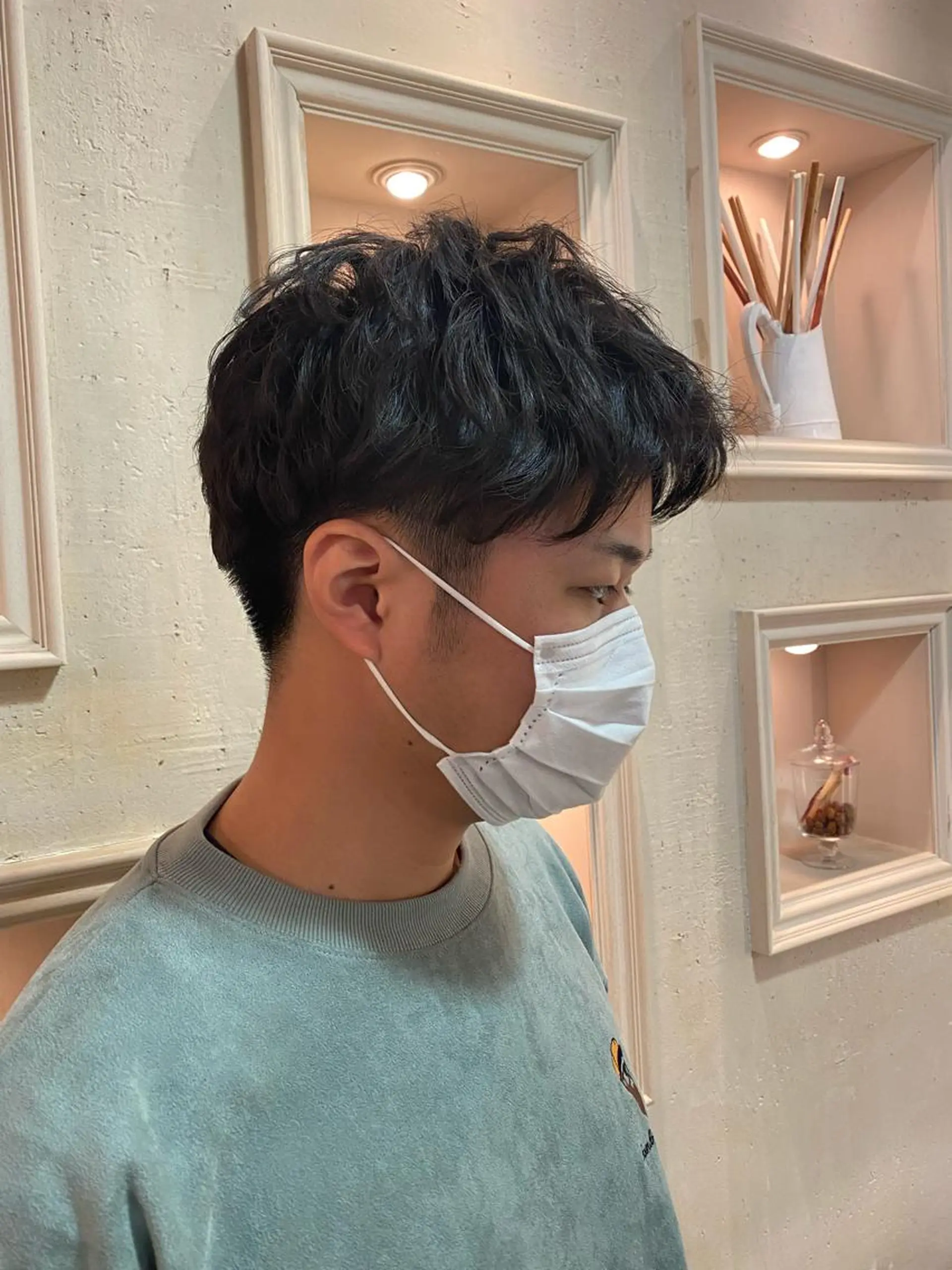 メンズ メンズパーマ amie by afloat(エイミーバイアフロート)所属・井上 日菜乃のヘアスタイル