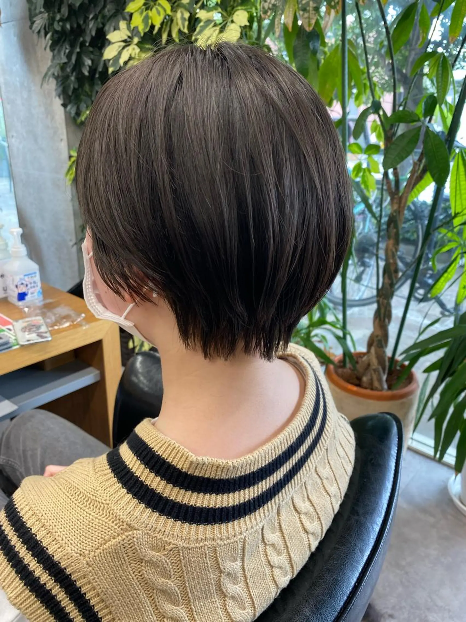 ショート パーマ ショート・ウルフ✂︎ 安住有咲子のヘアスタイル