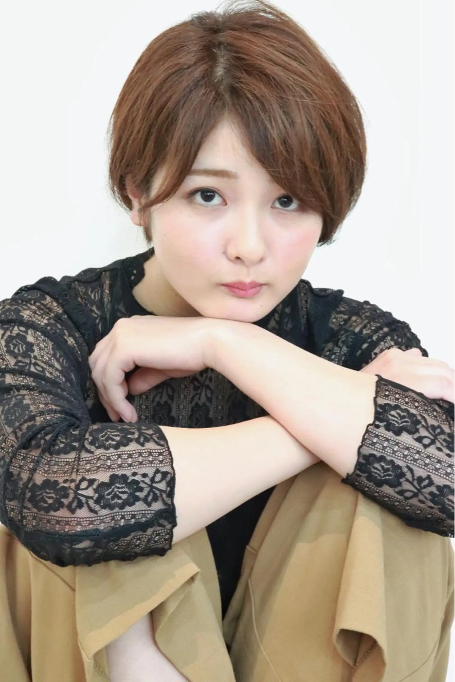 ショート カラー [店長]加地 峻のヘアスタイル