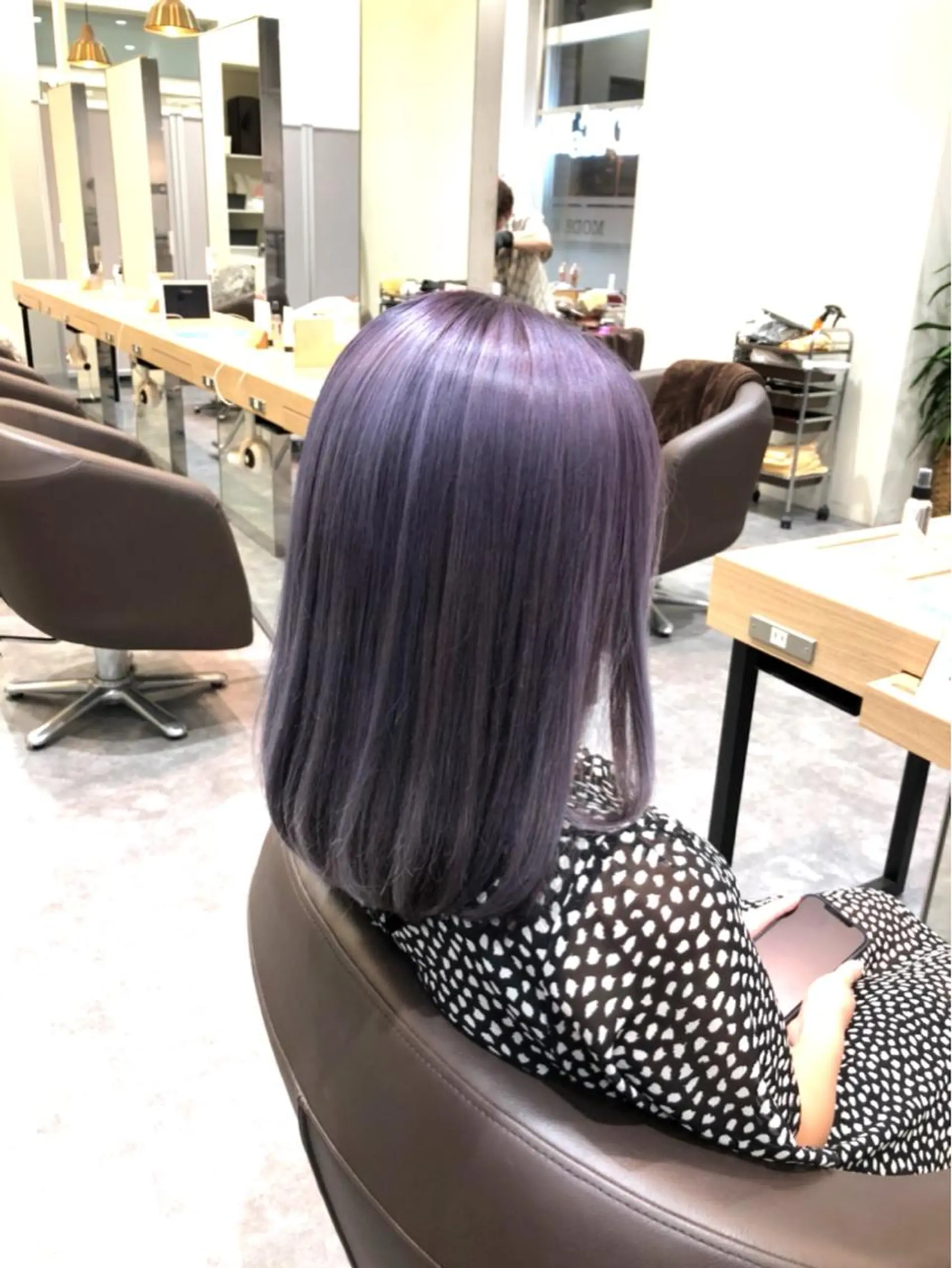 カラー ダブルカラー 似合わせカットカラー 望月一生のヘアスタイル