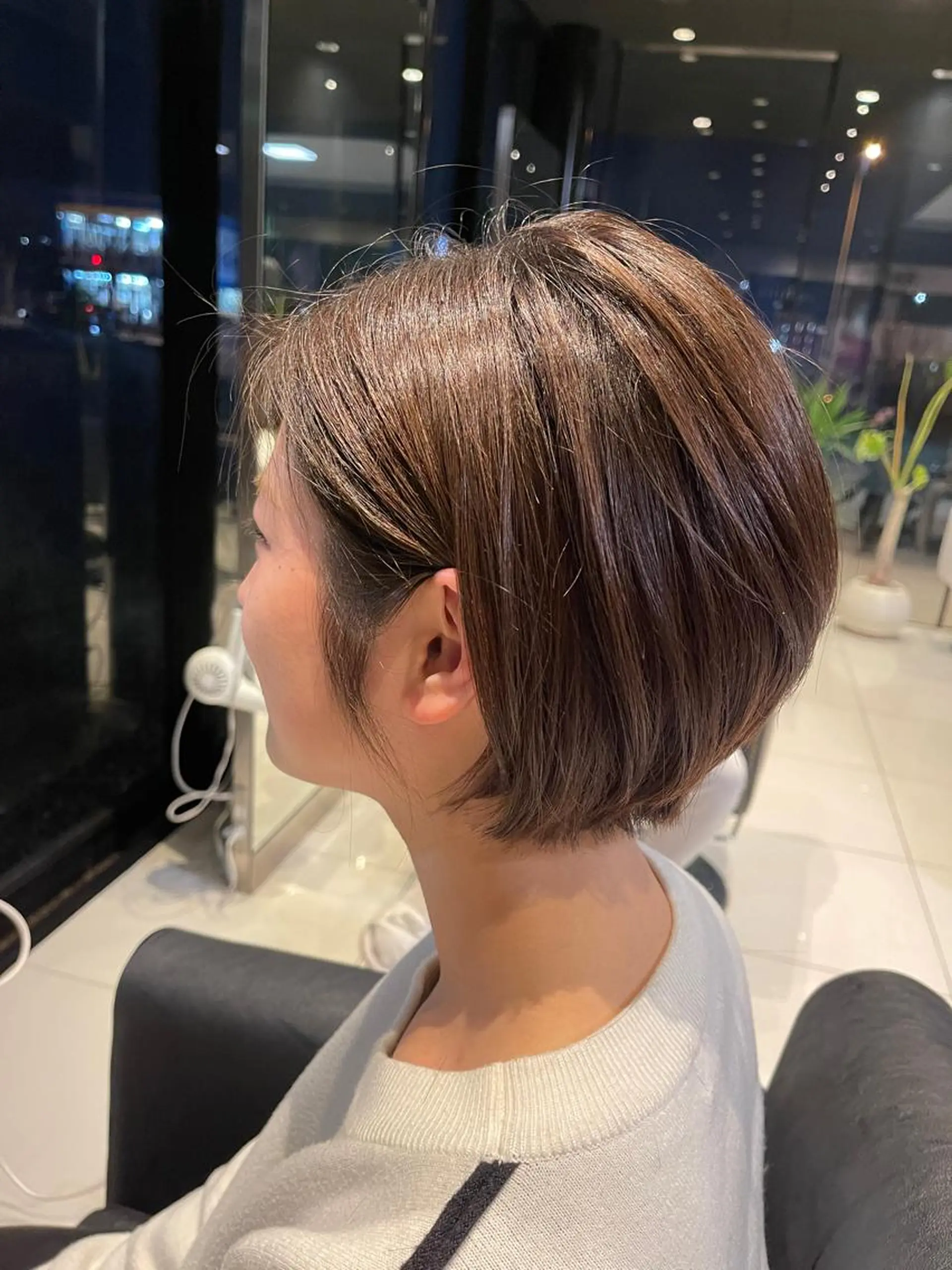 ショート ショートボブ ボブ ショートヘア カット ヘアカラー 三好 達也のヘアスタイル