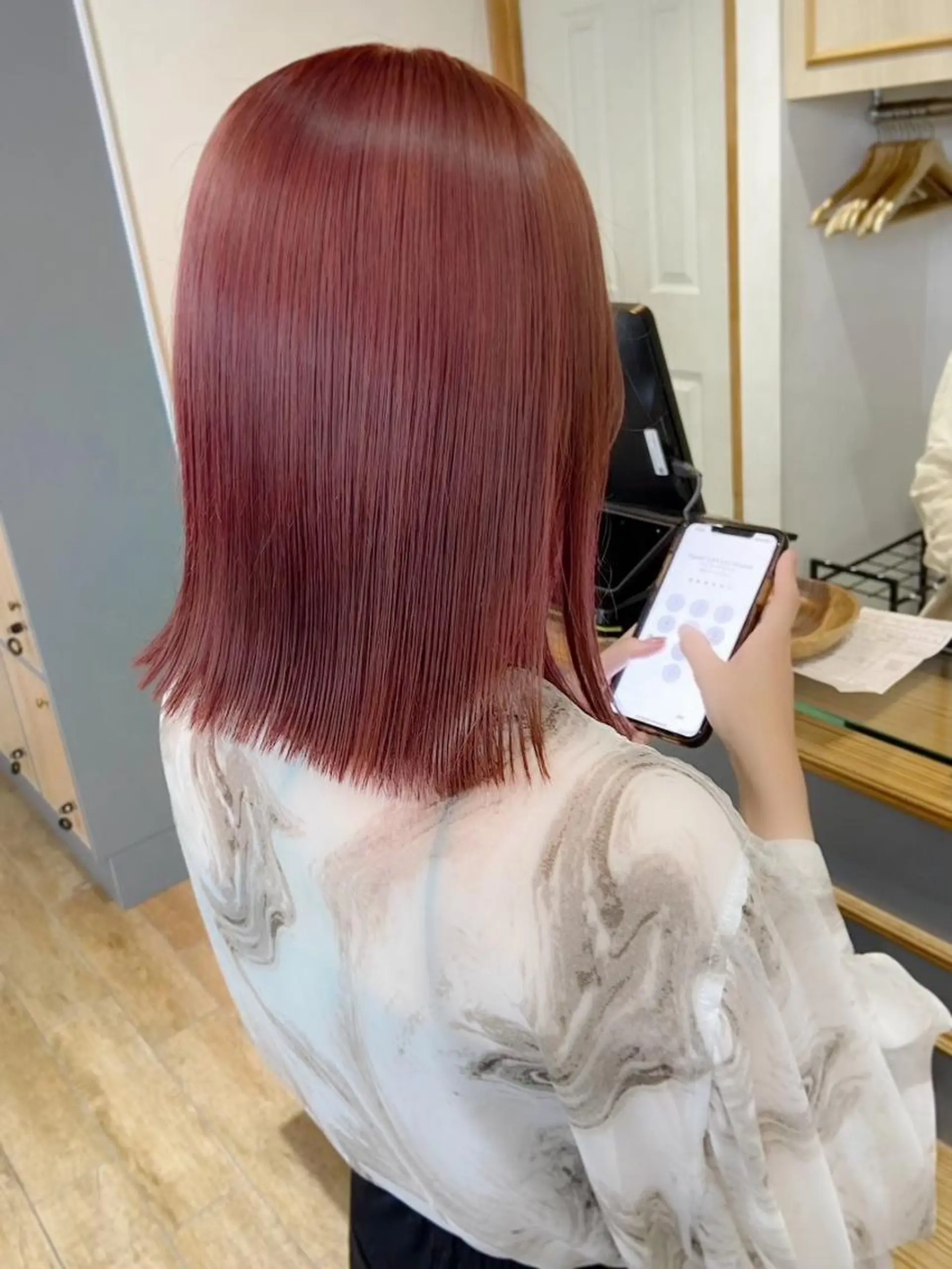 カラー パーマ×ウルフカット koya☆のヘアスタイル