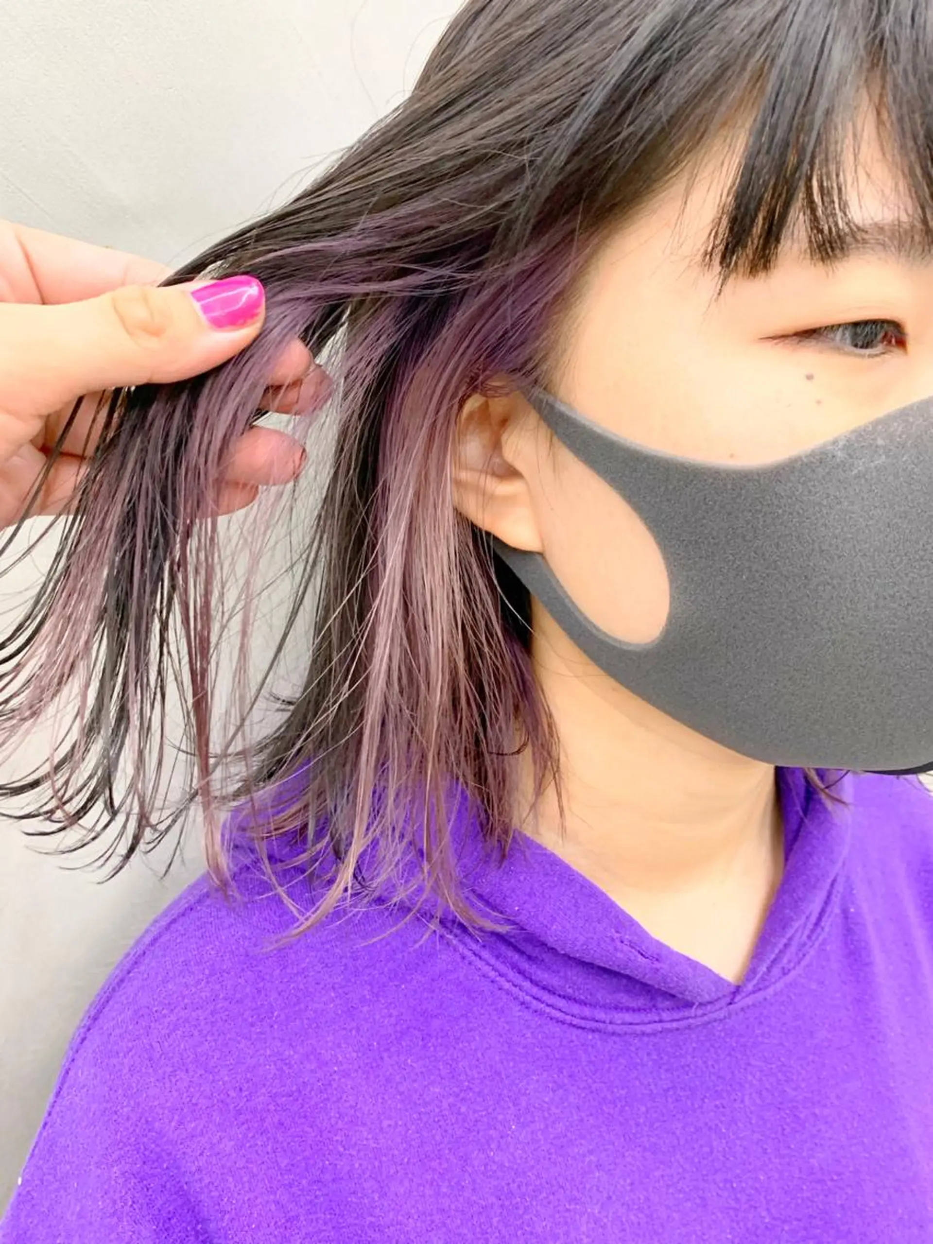 カラー イルミナカラー インナーカラー ヘッドスパ (女性限定)🍋モエのヘアスタイル