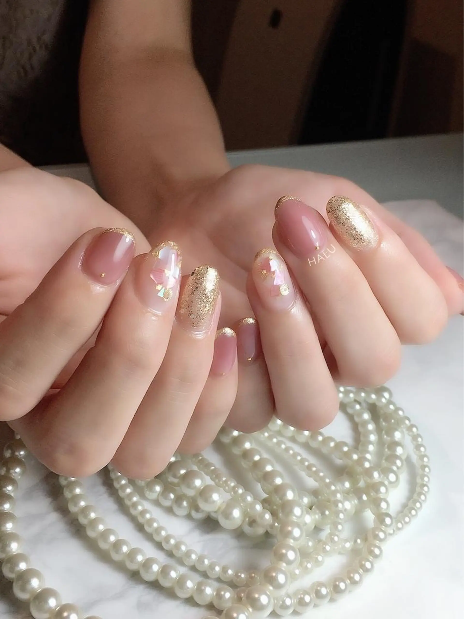 ネイル ピンク HALU ハルのネイルデザイン