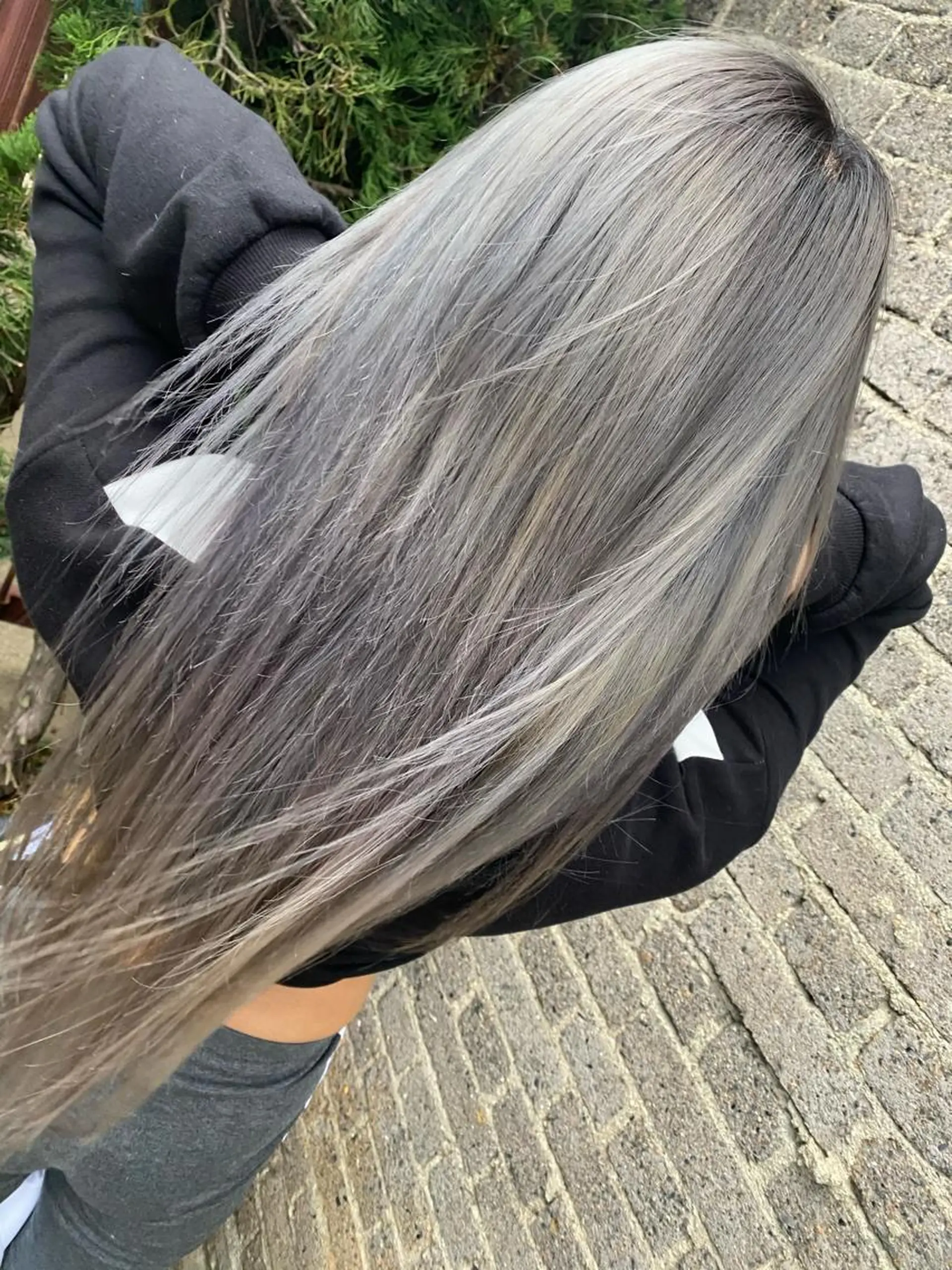 ロング カラー 山中 真紫のヘアスタイル