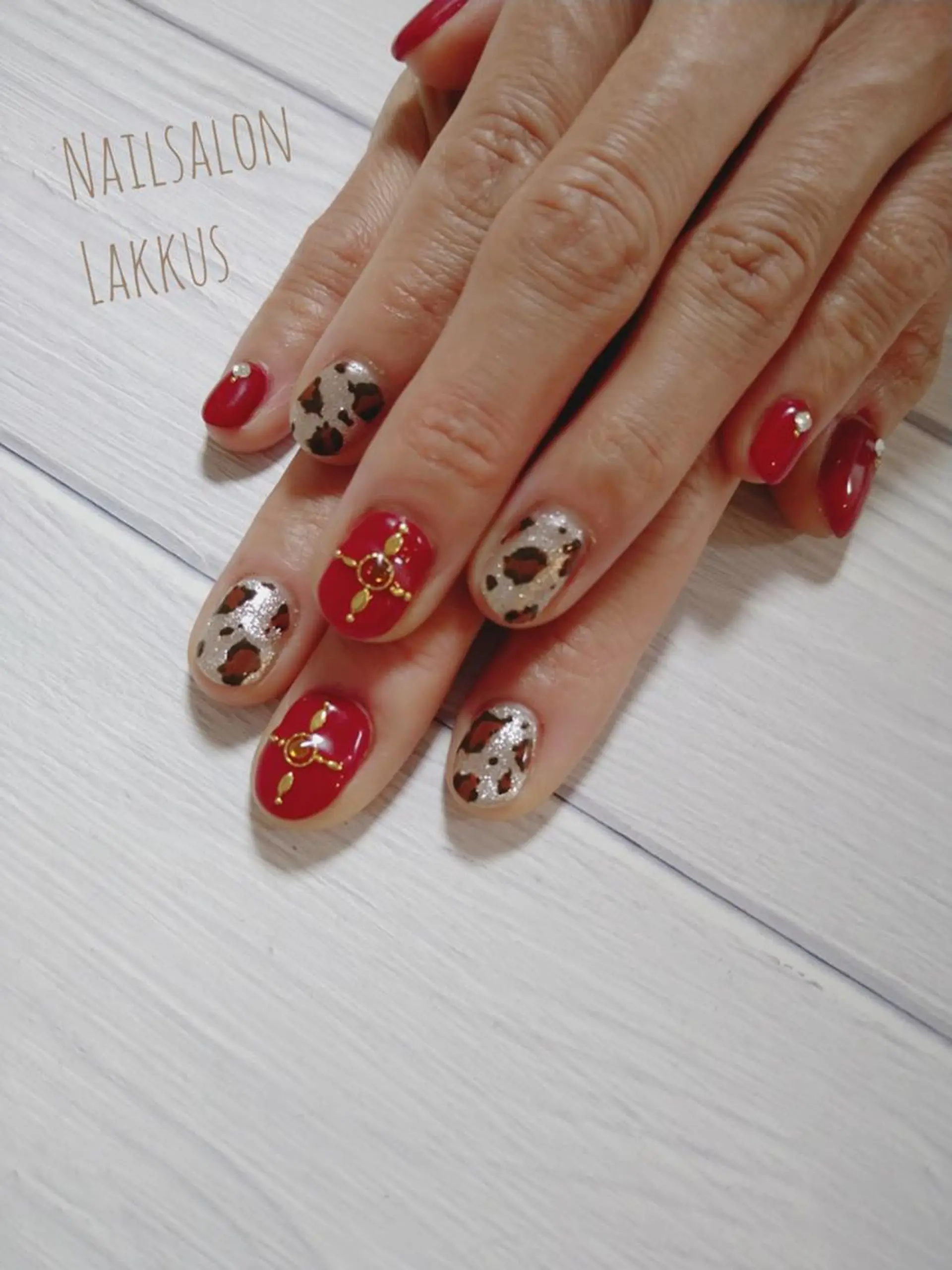 ネイル フットネイル Lakkus N－Aのネイルデザイン