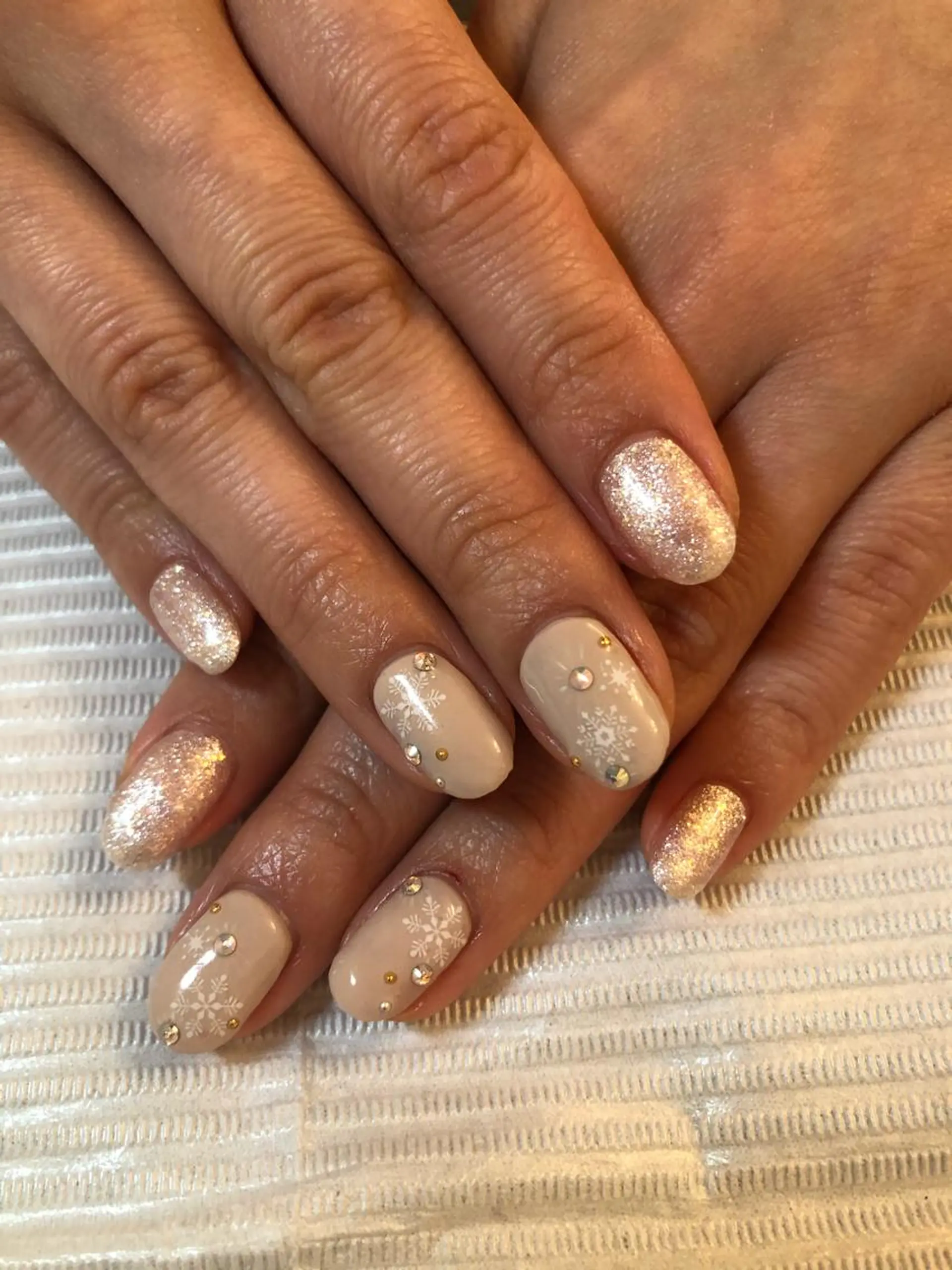 ネイル ラメ(グリッター) 吉野✨ ネイルデザイナー✨のネイルデザイン