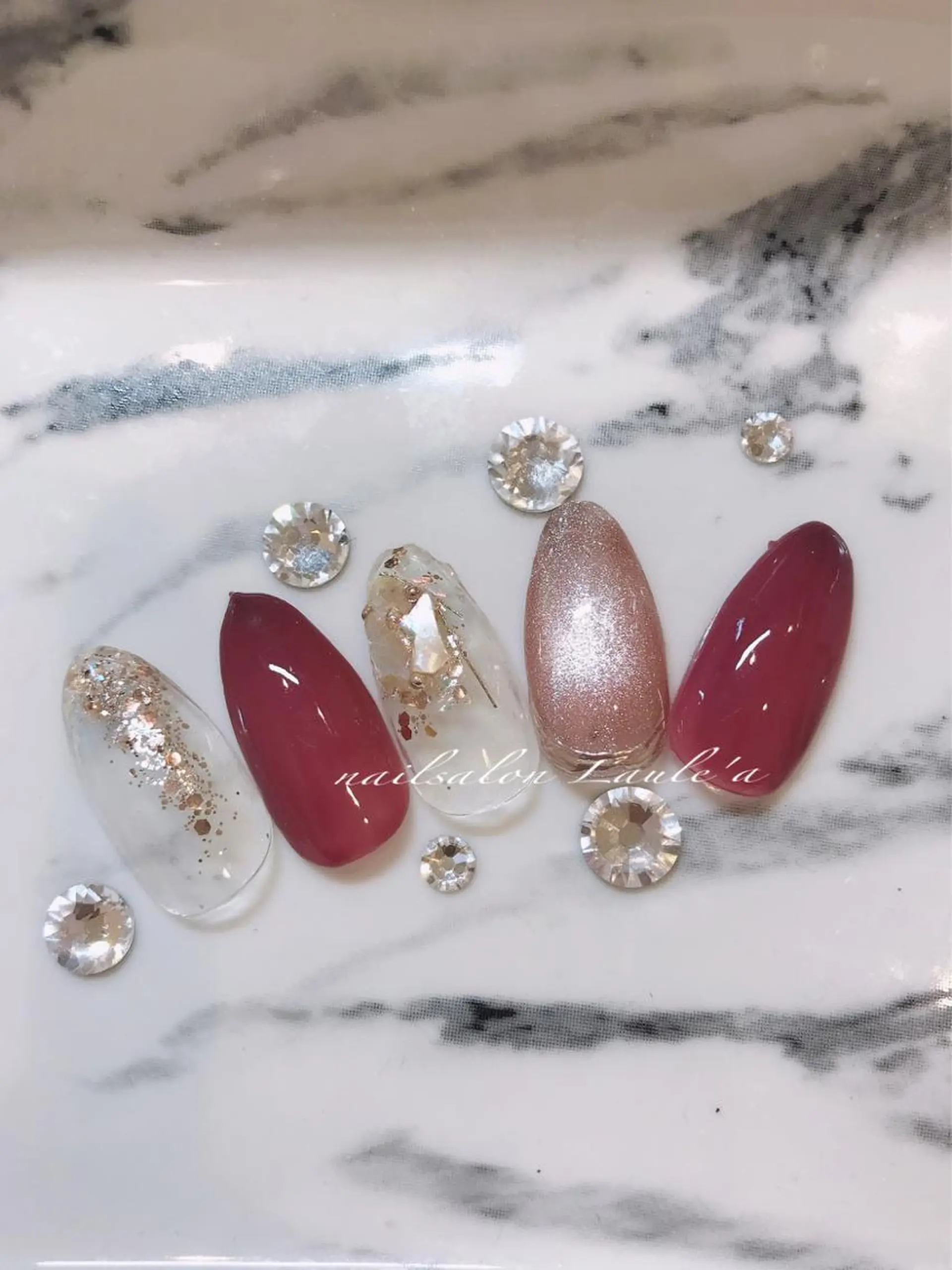 ネイル ハンドネイル nailsalon Laule'aのネイルデザイン