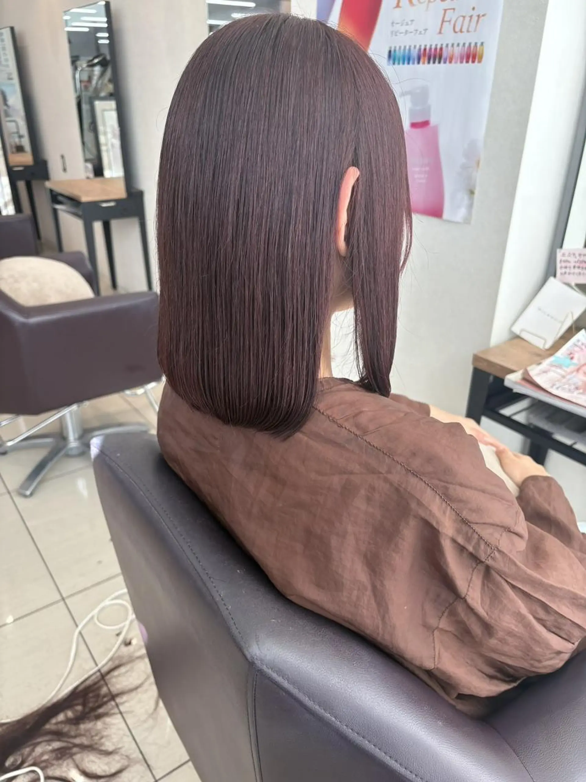 ミディアム BbyC justbeautyのヘアスタイル