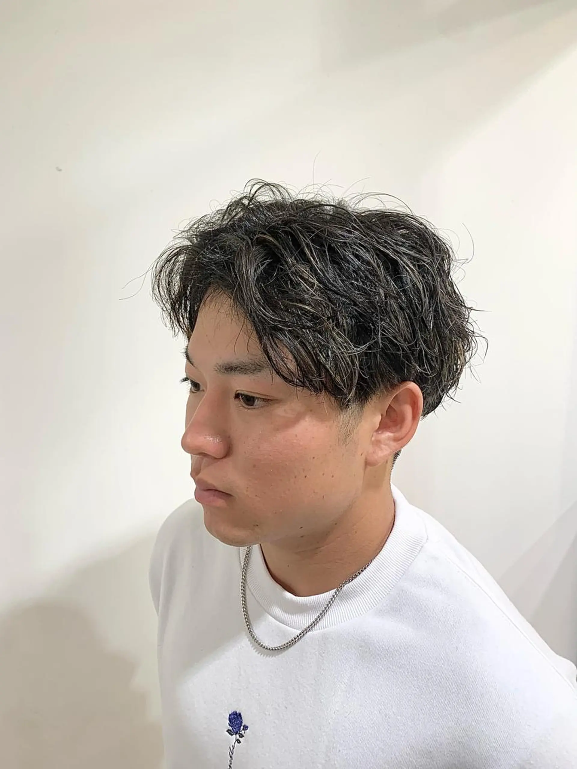 ショート カラー メンズ メンズハイライト ハイライトカラー ハイライト ヘアカラー 竹内 康浩のヘアスタイル